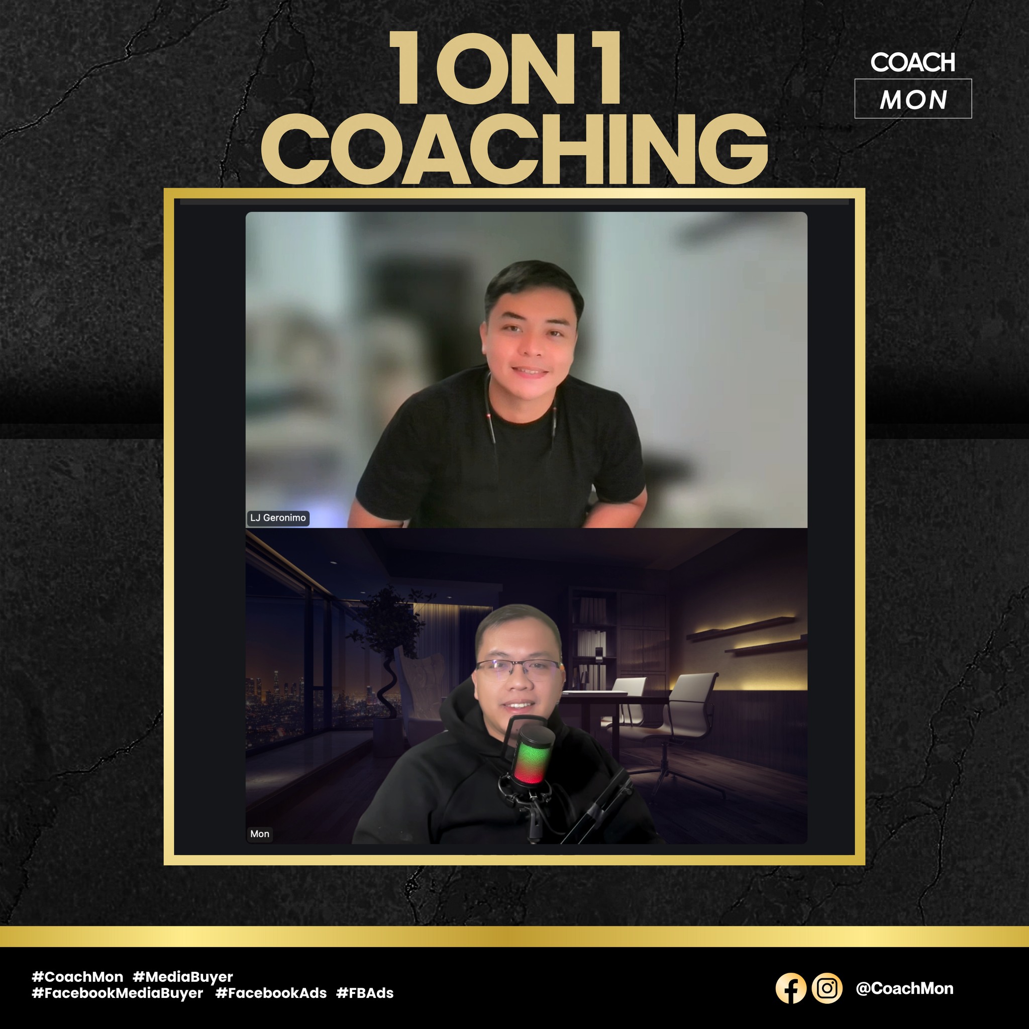 Coach Mon Facebook ad