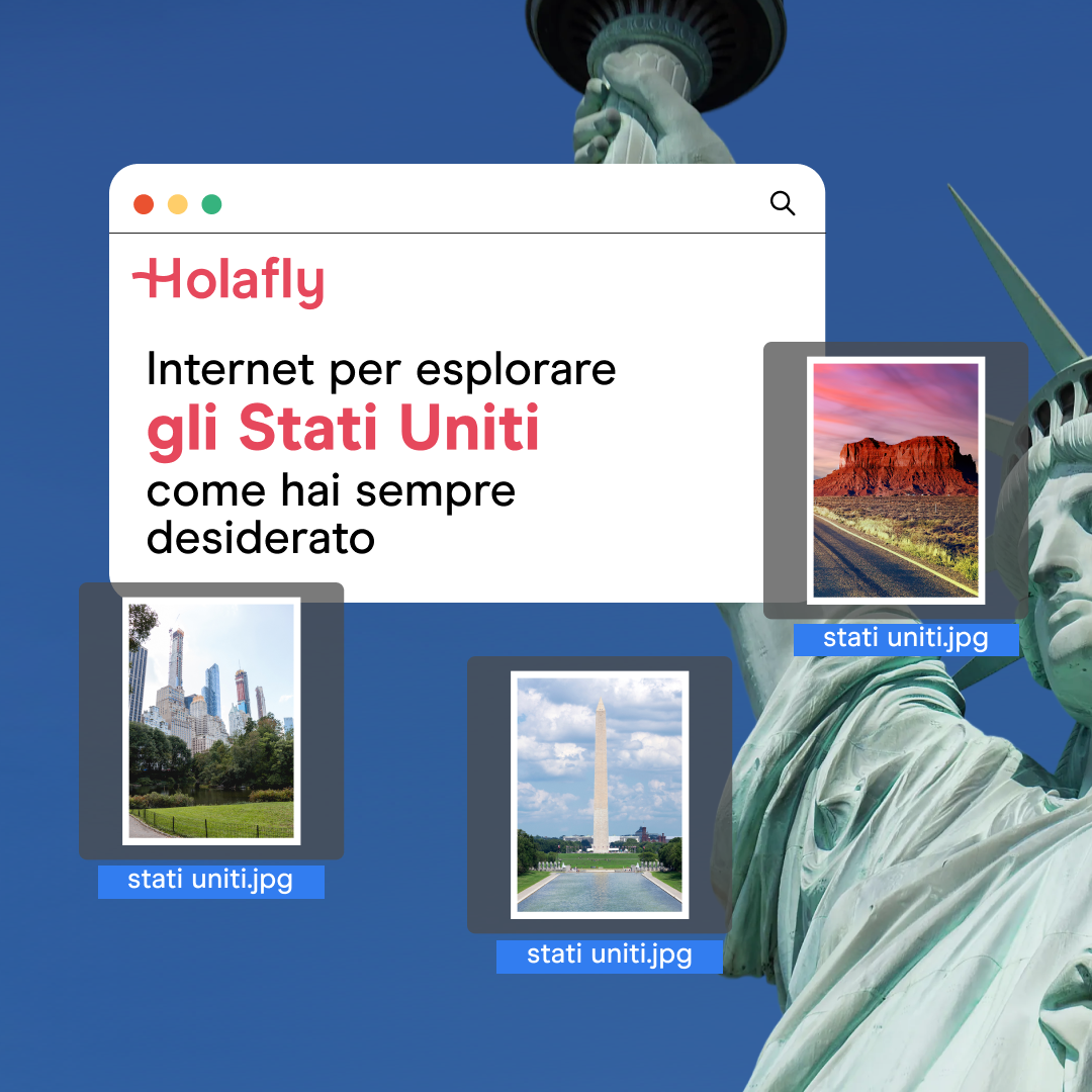 Holafly Italian Facebook ad