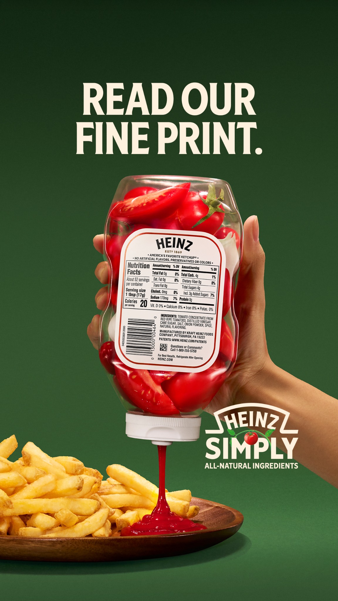 Heinz Facebook ad