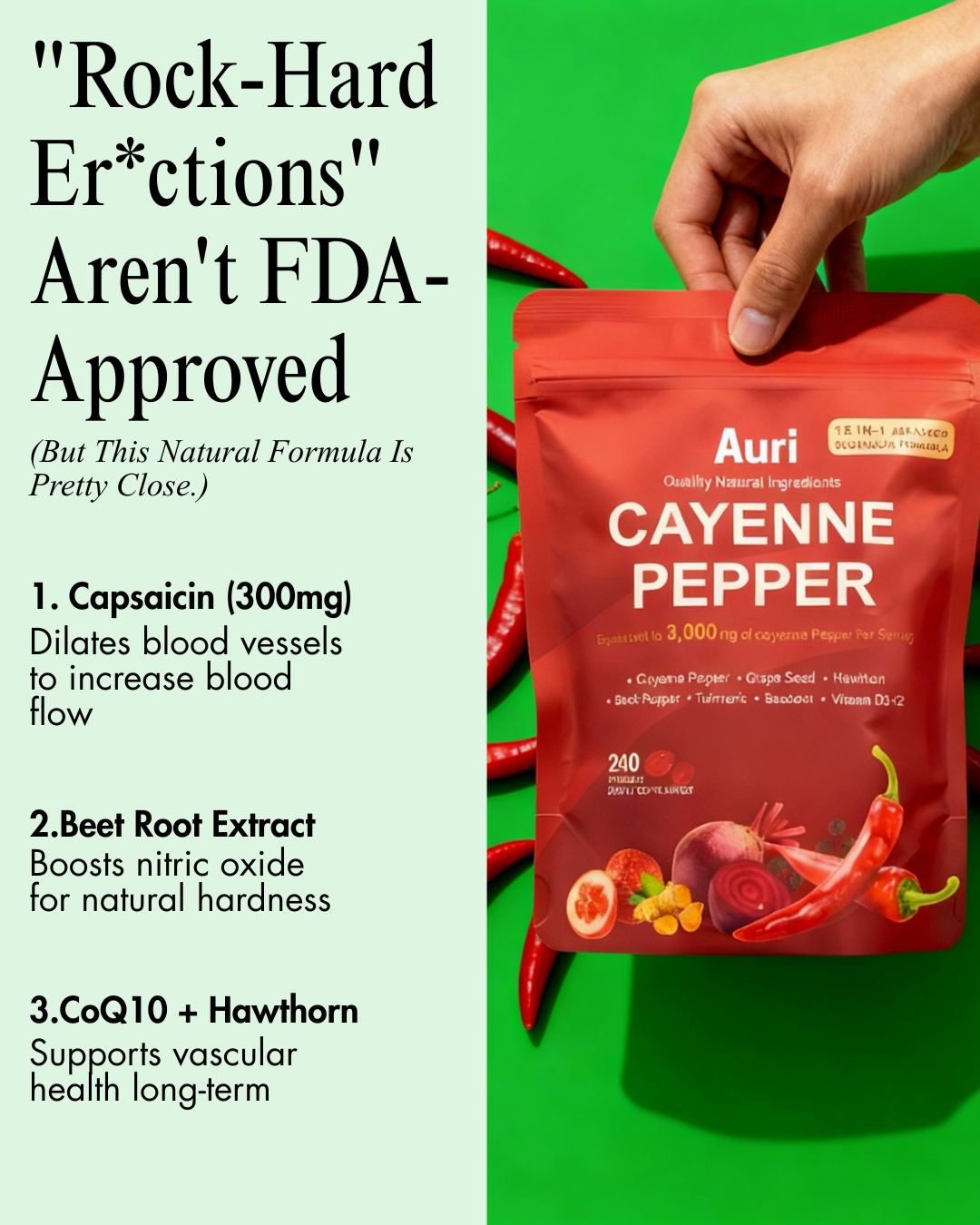 Auri Labs Facebook ad