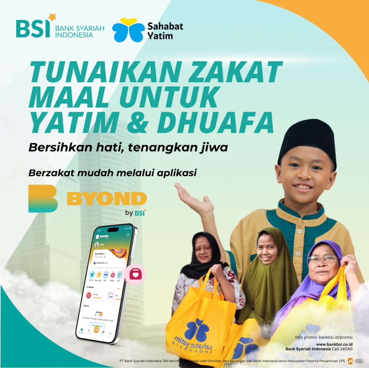 Sahabat Yatim Facebook ad: Bersihkan hati, tenangkan jiwa