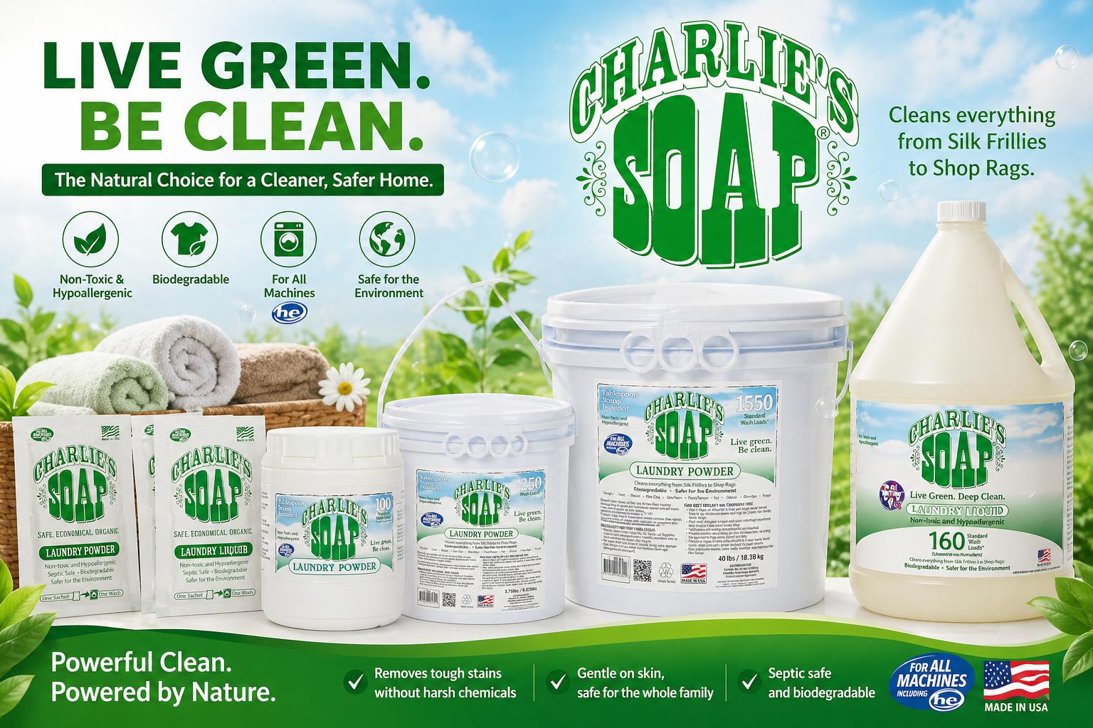 Charlie's Soap Philippines Facebook ad