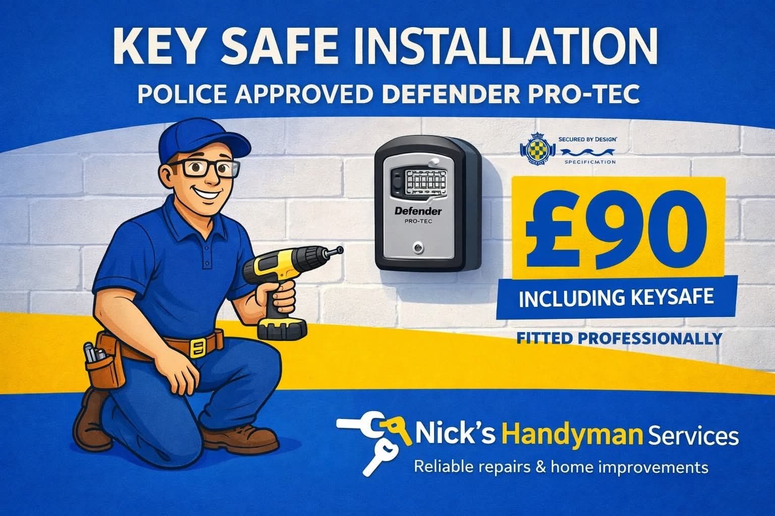 Nick’s Handyman Services Facebook ad