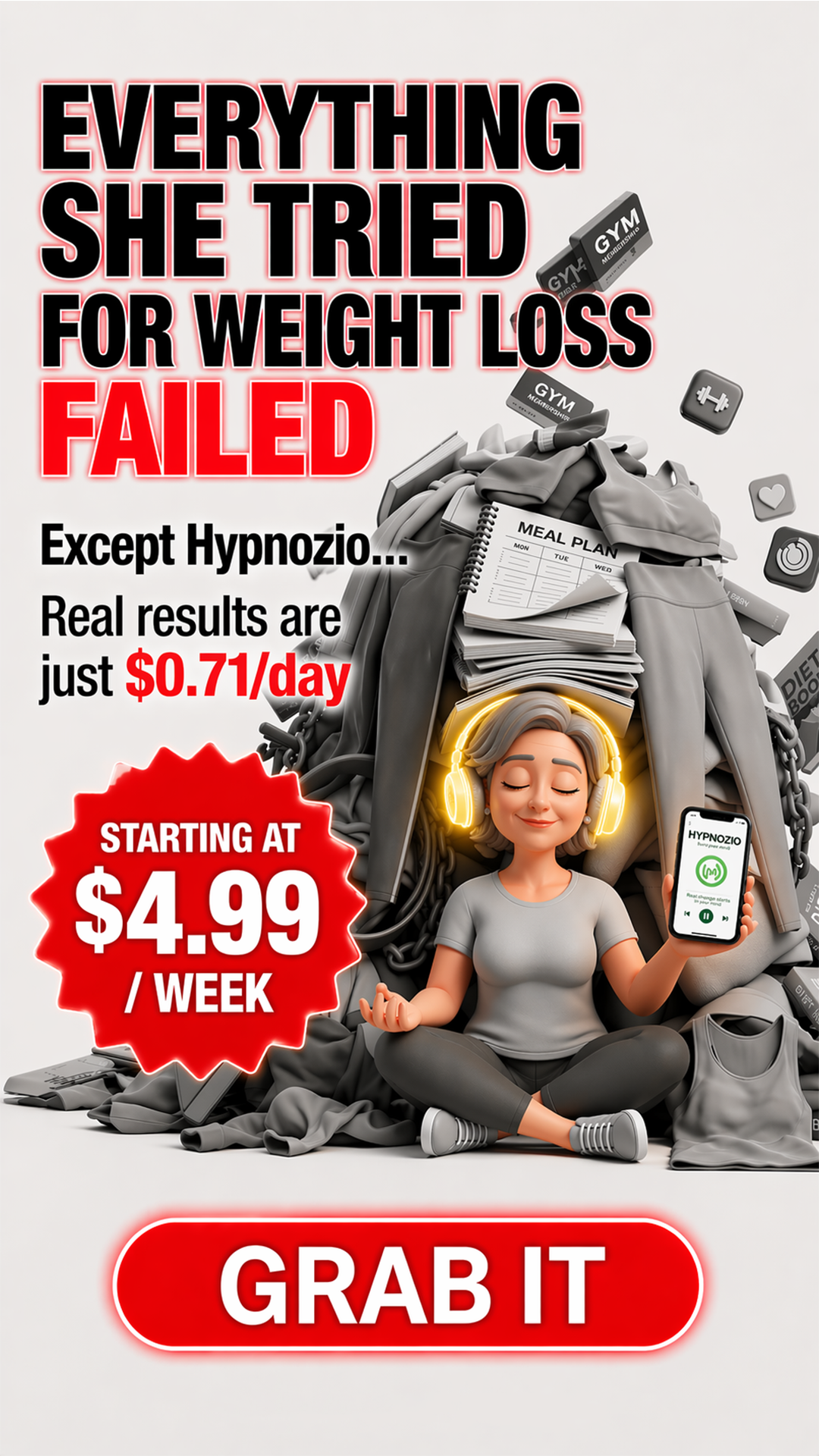 Hypnozio: power of hypnotherapy Facebook ad
