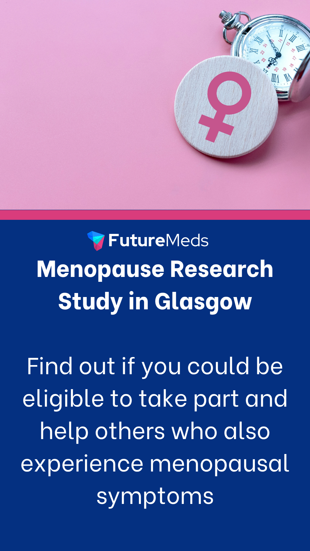 FutureMeds UK Facebook ad: Register your interest