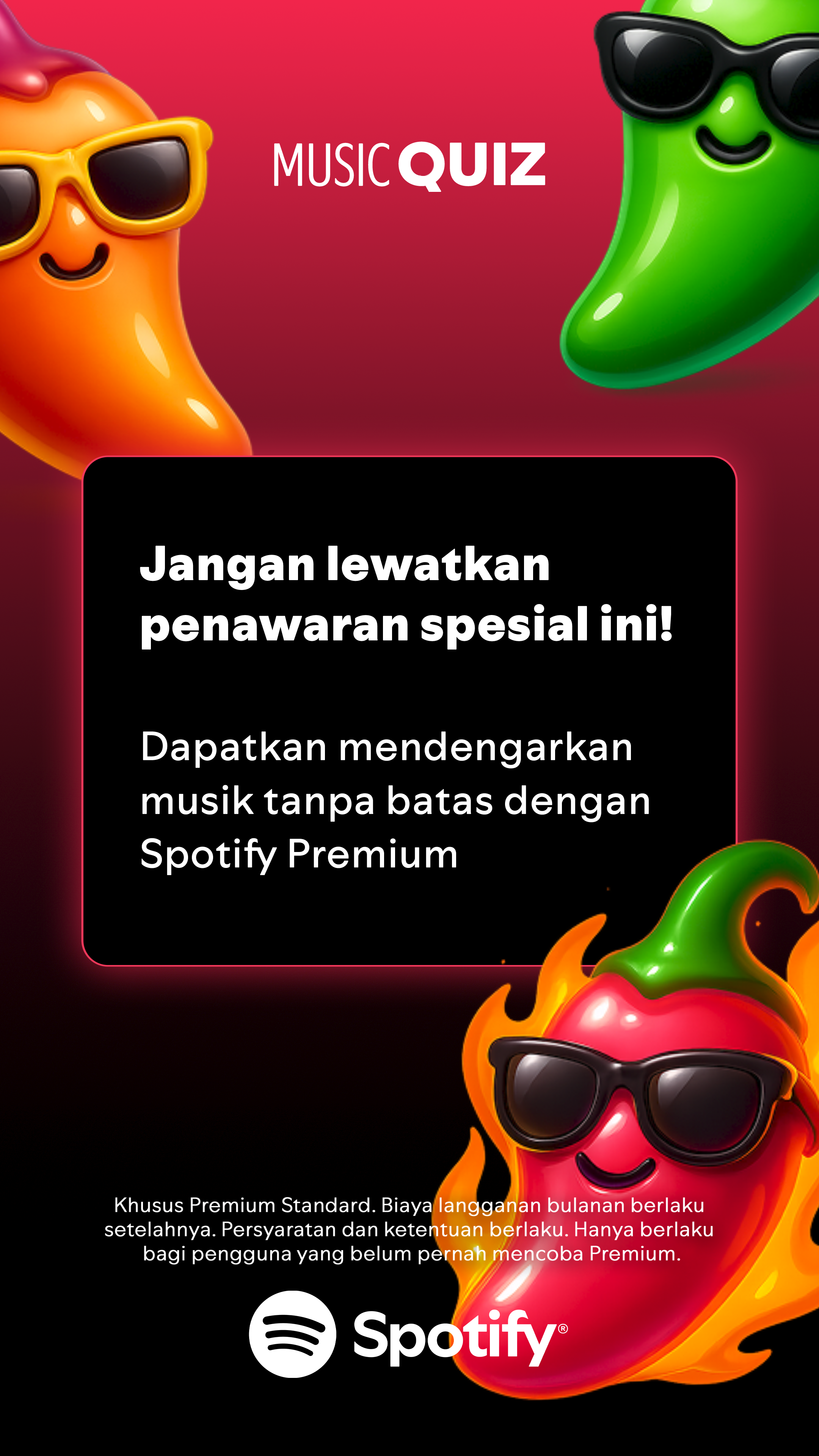 Spotify Facebook ad