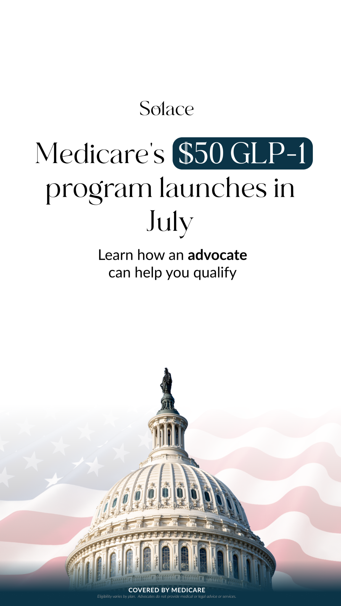 Solace Facebook ad