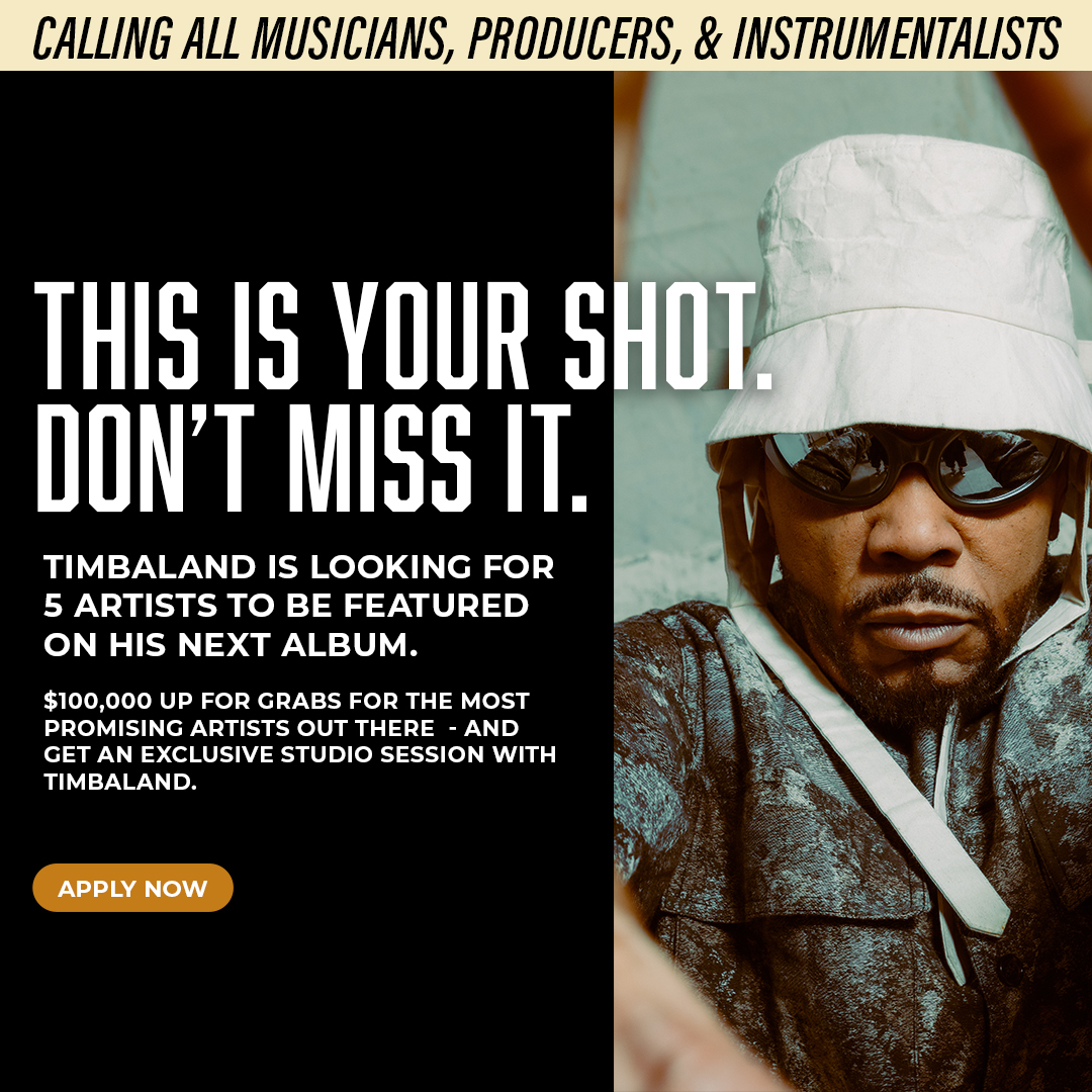 Timbaland Facebook ad: Be on my next album (plus $100,000 up for grabs)