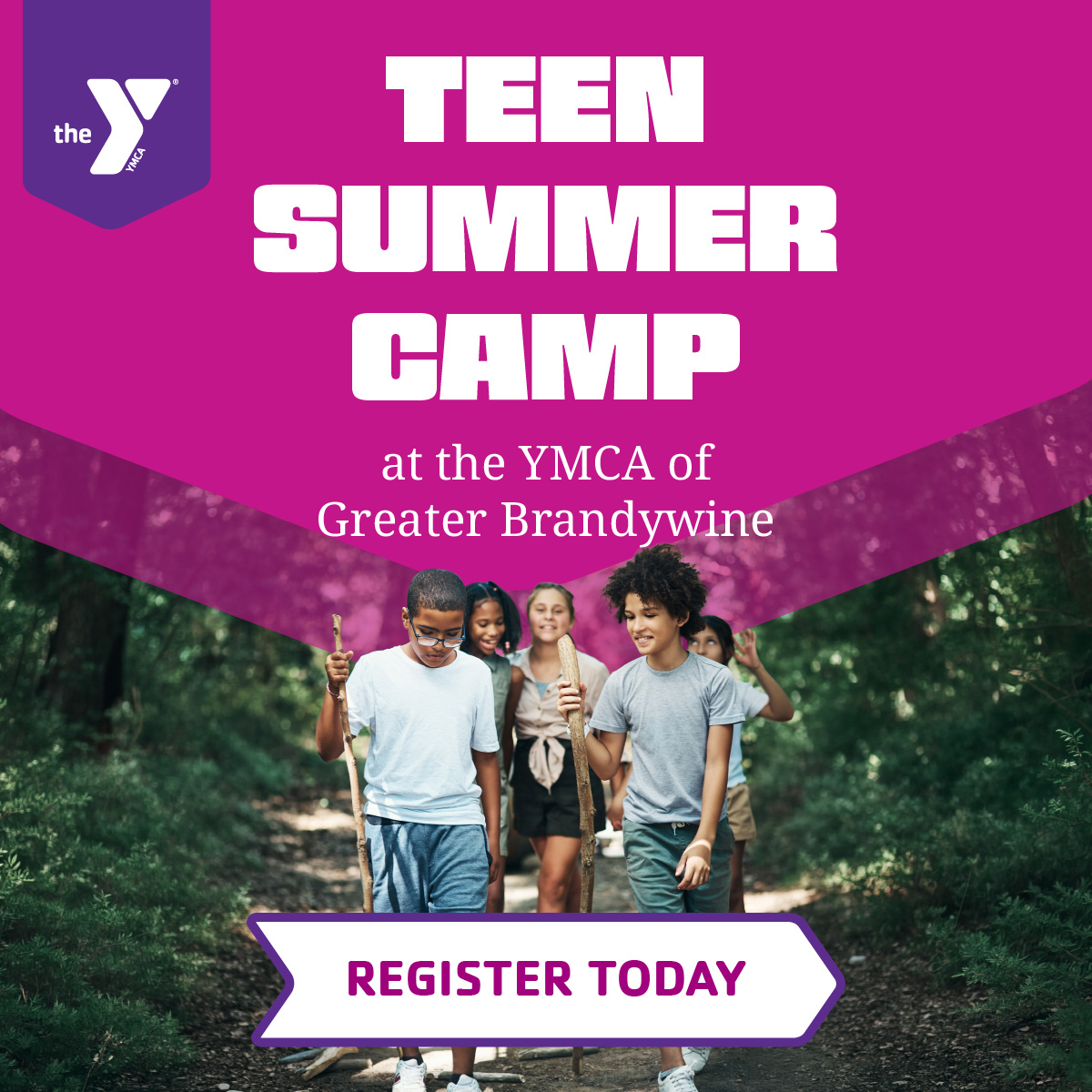 YMCA of Greater Brandywine Facebook ad from May 22, 2026