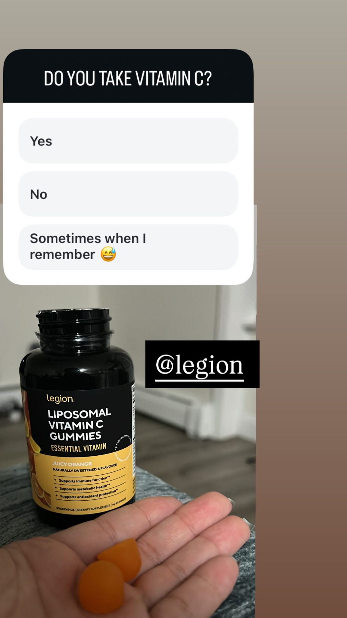 Legion Facebook ad