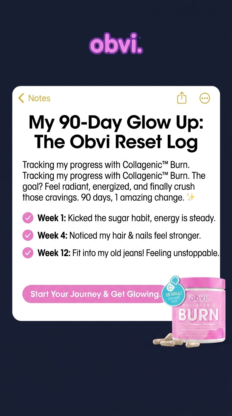 Obvi Health Facebook ad