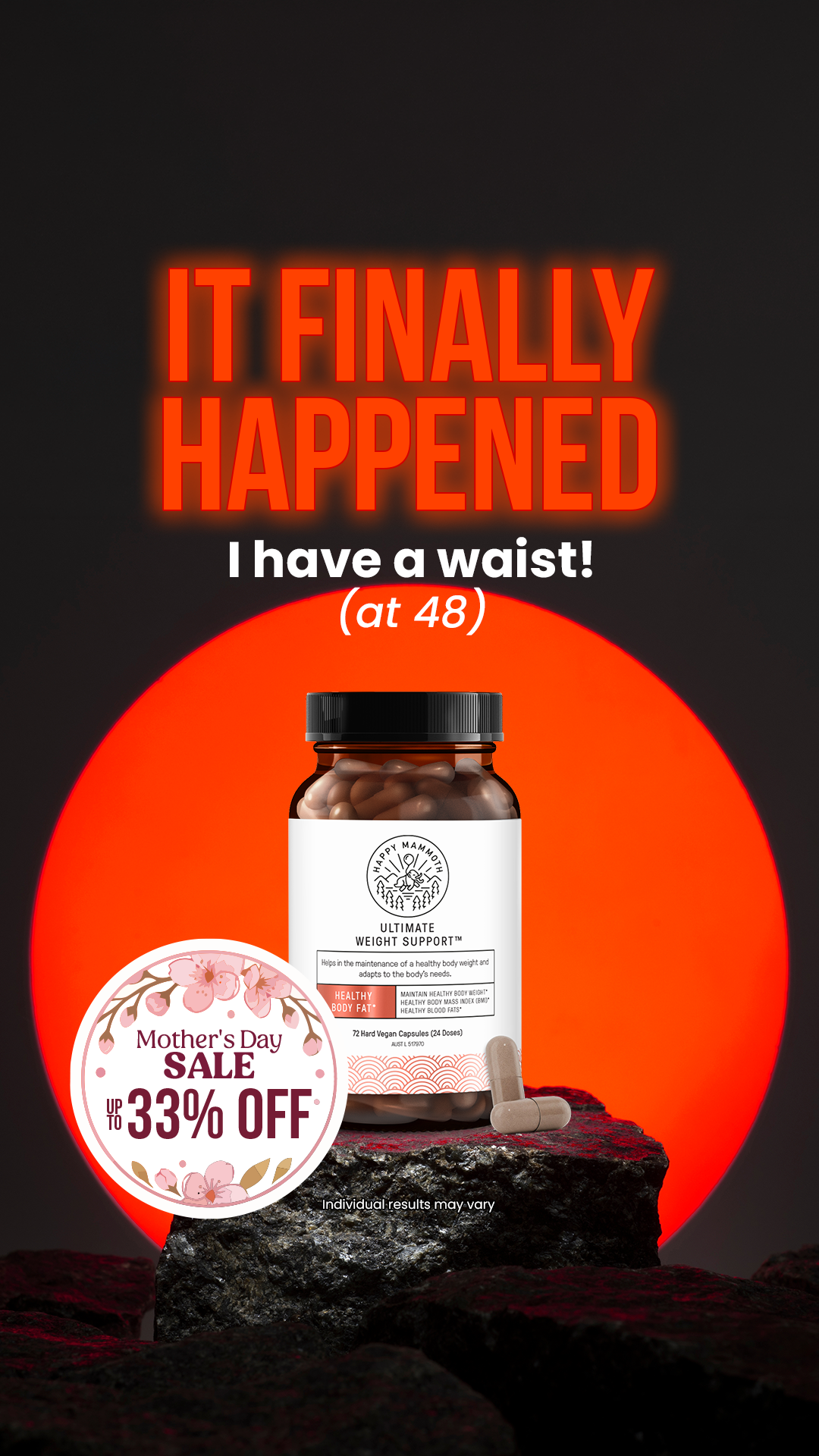 Happy Mammoth Facebook ad