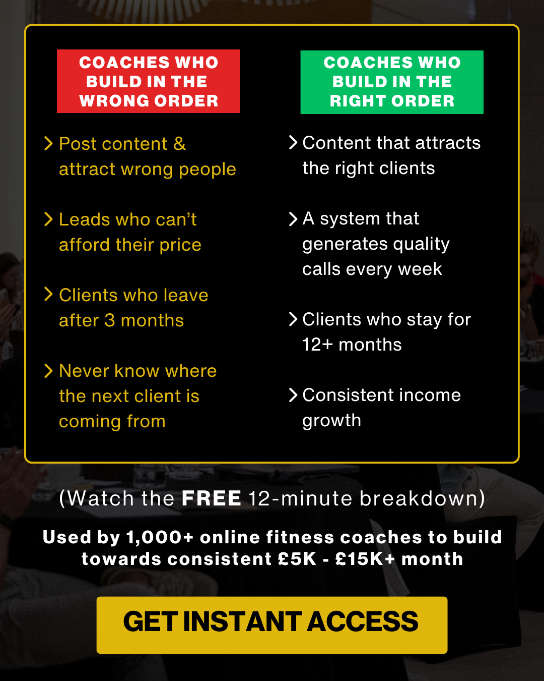 Mark Coles Facebook ad