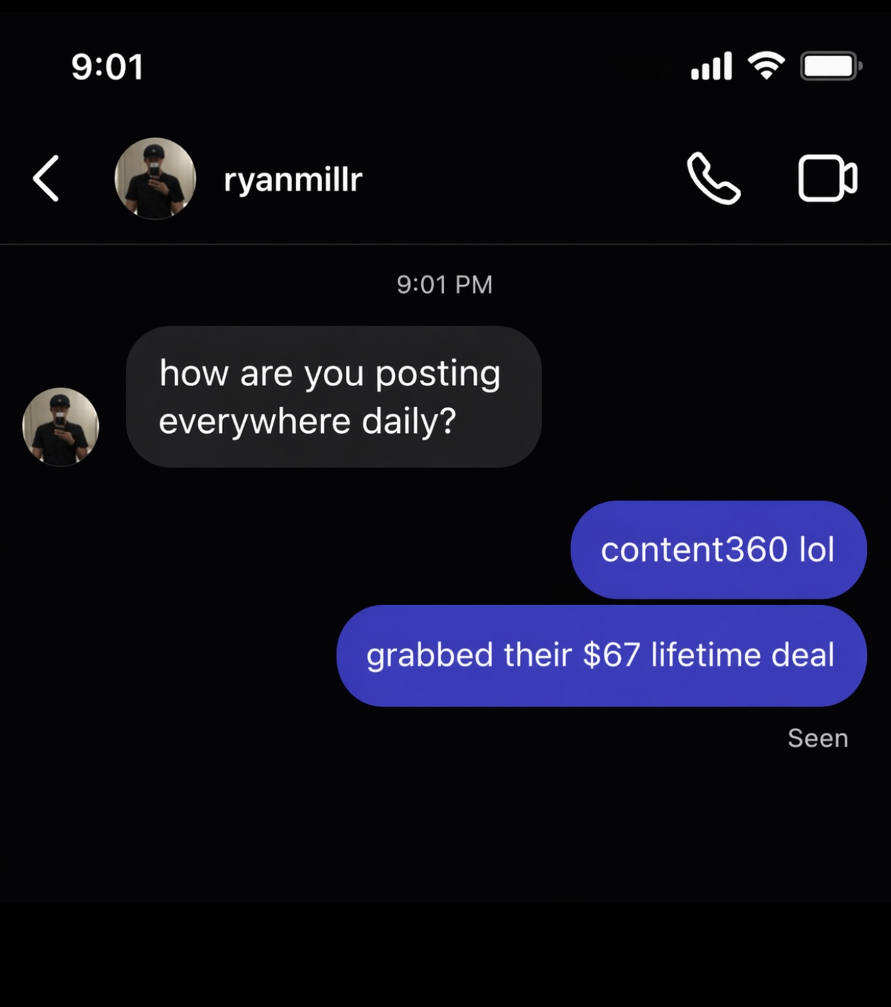 Content360 Facebook ad