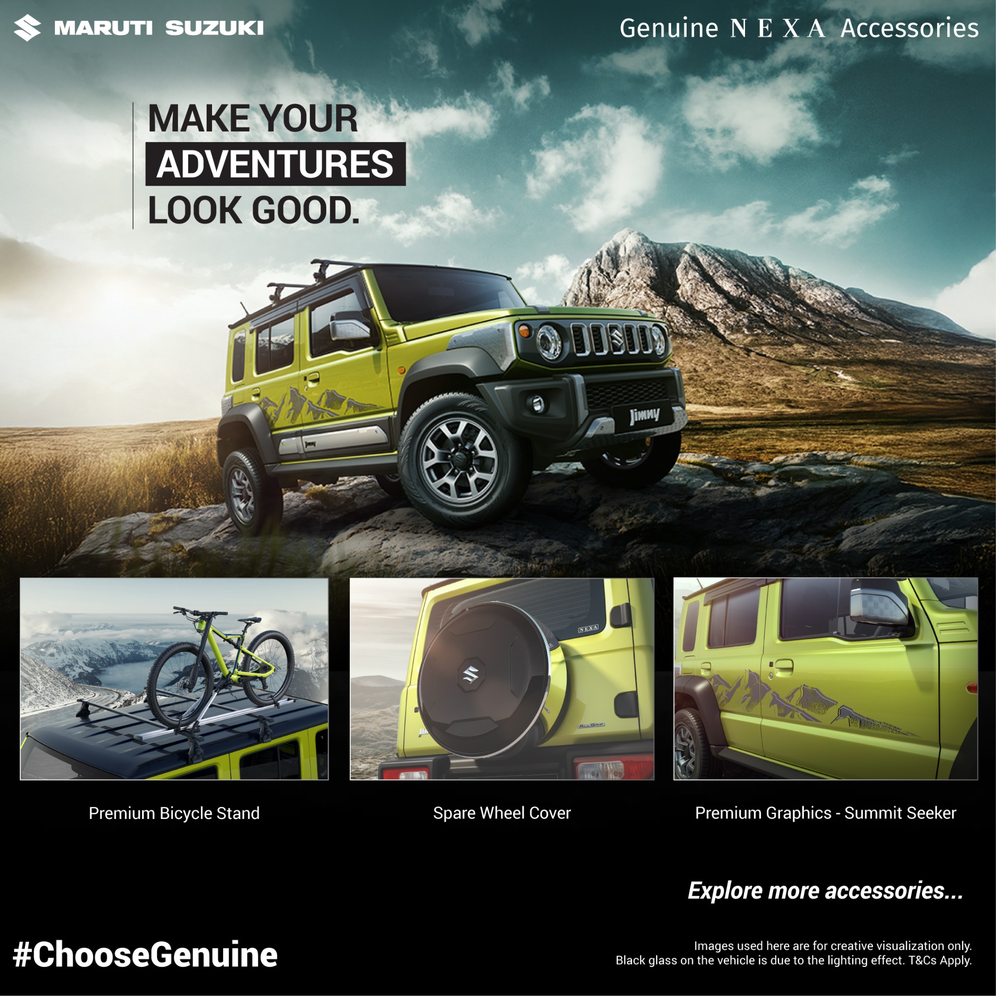 Maruti Suzuki Genuine Parts and Accessories Facebook ad