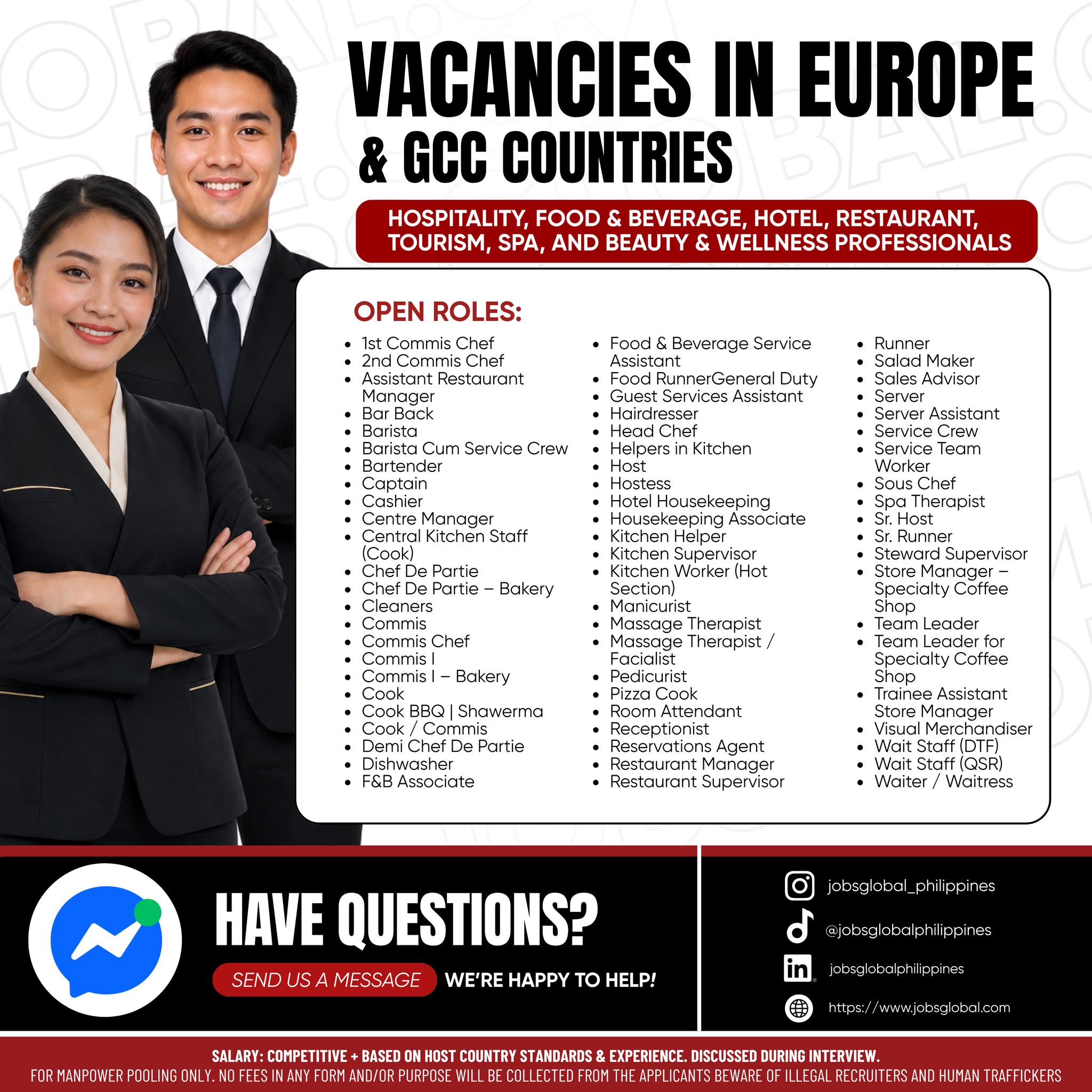 JobsGlobal.com Philippines Facebook ad