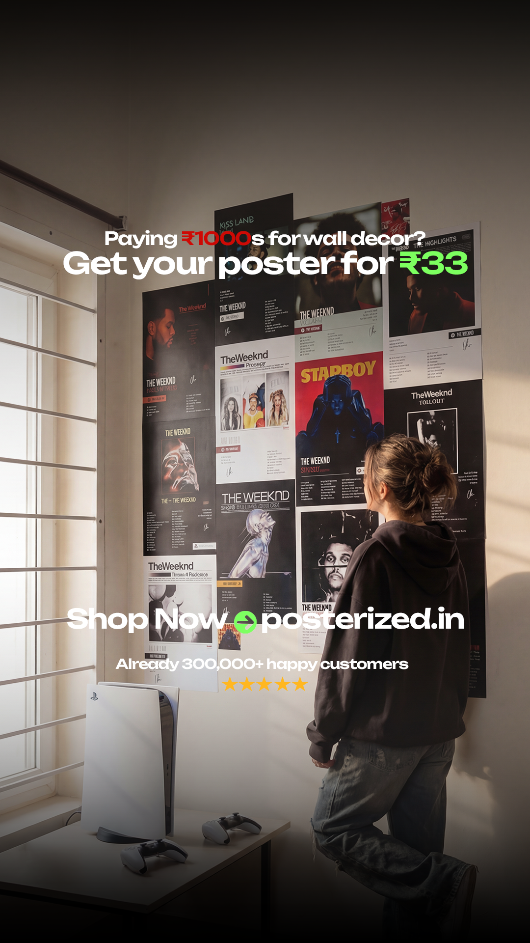 Posterized.in Facebook ad