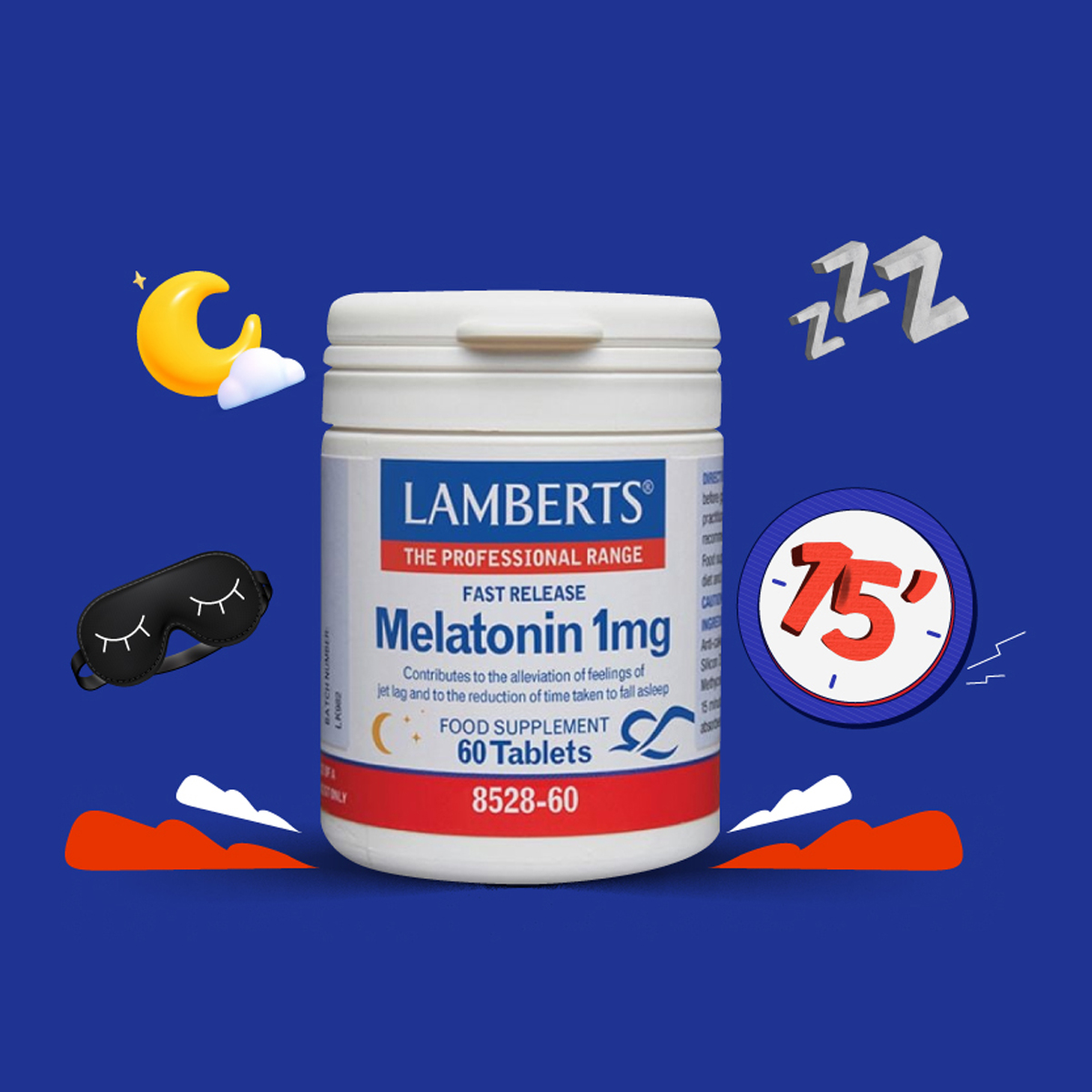 Lamberts Greece Facebook ad: Η αϋπνία δεν χρειάζεται να σε κρατά ξάγρυπνο.