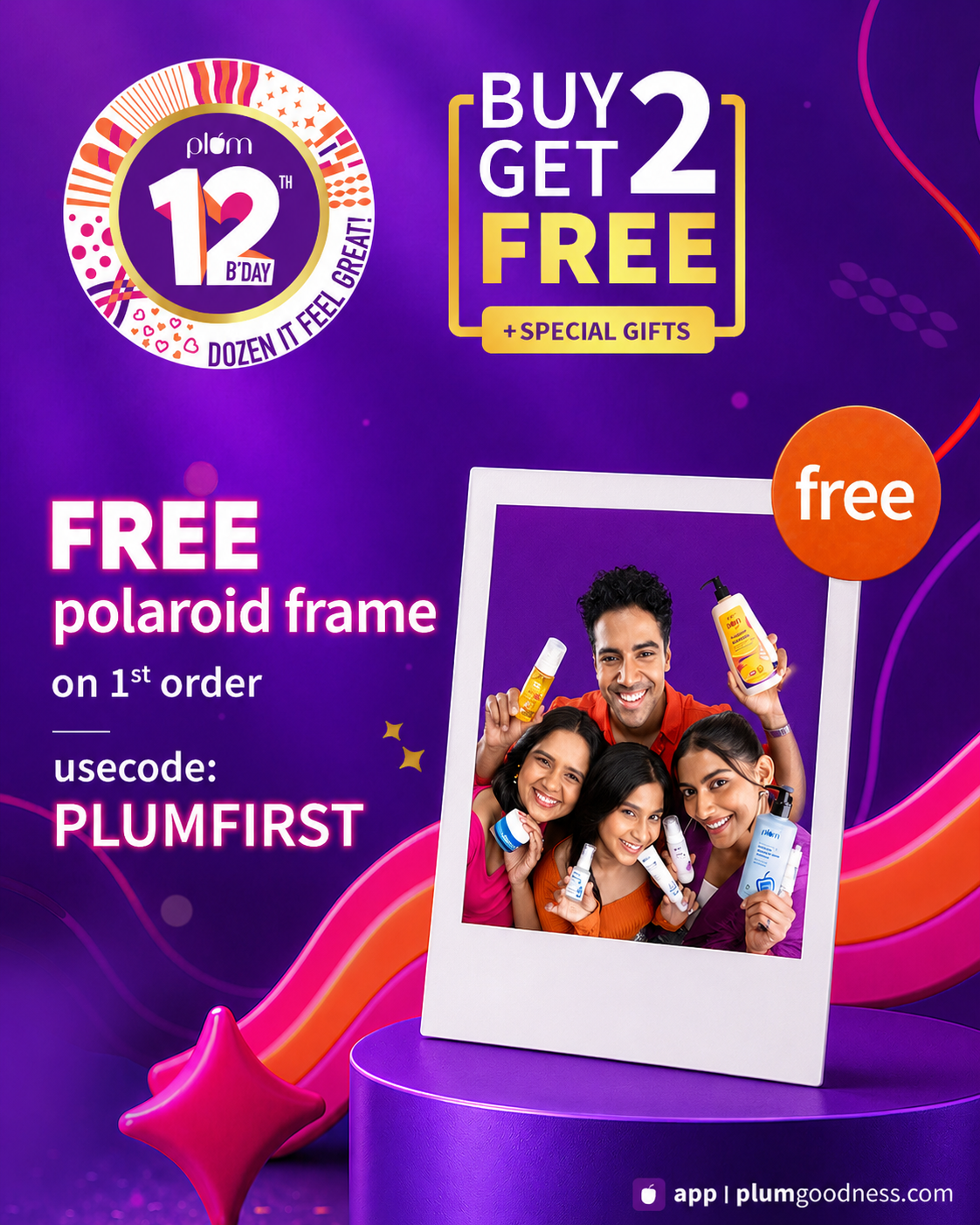 Plum Facebook ad