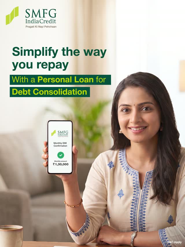 SMFG India Credit Facebook ad: Multiple loans. Multiple due dates.