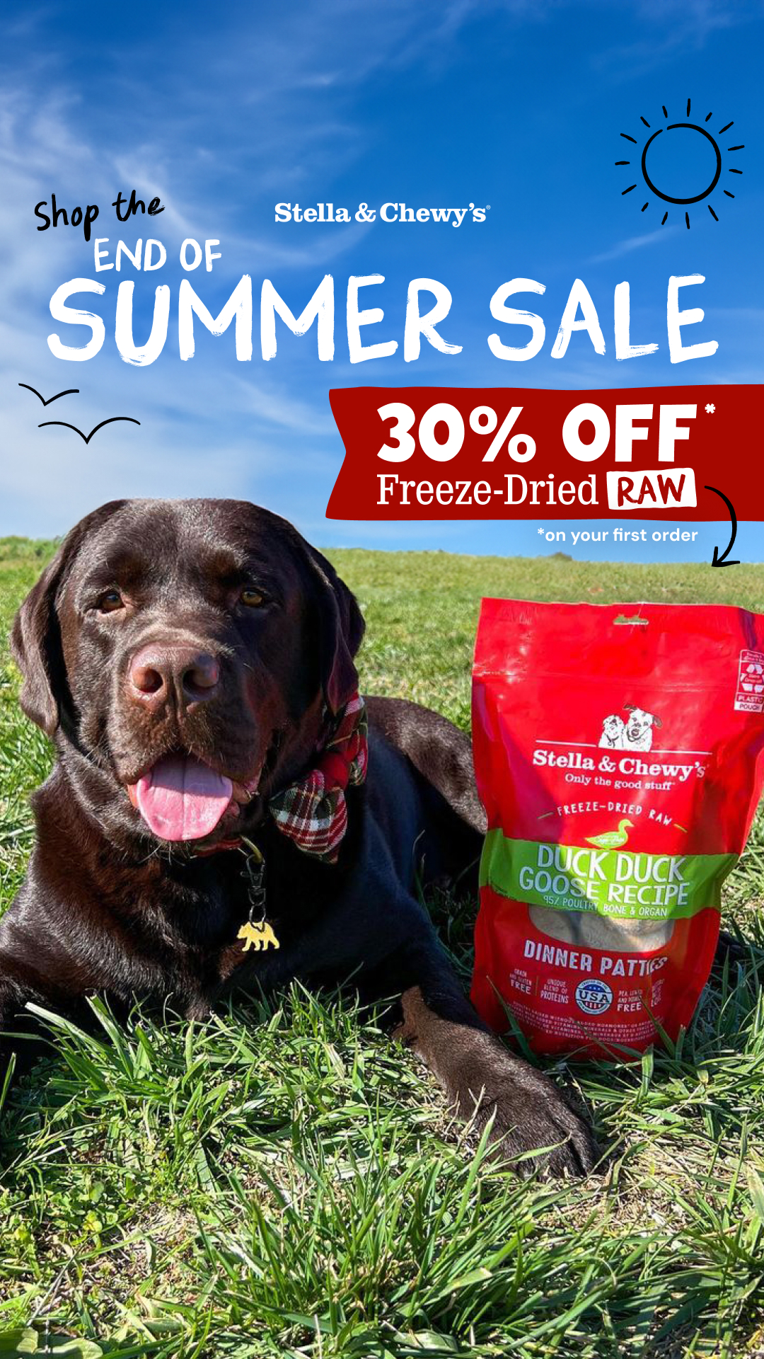 Stella & Chewy's Facebook ad