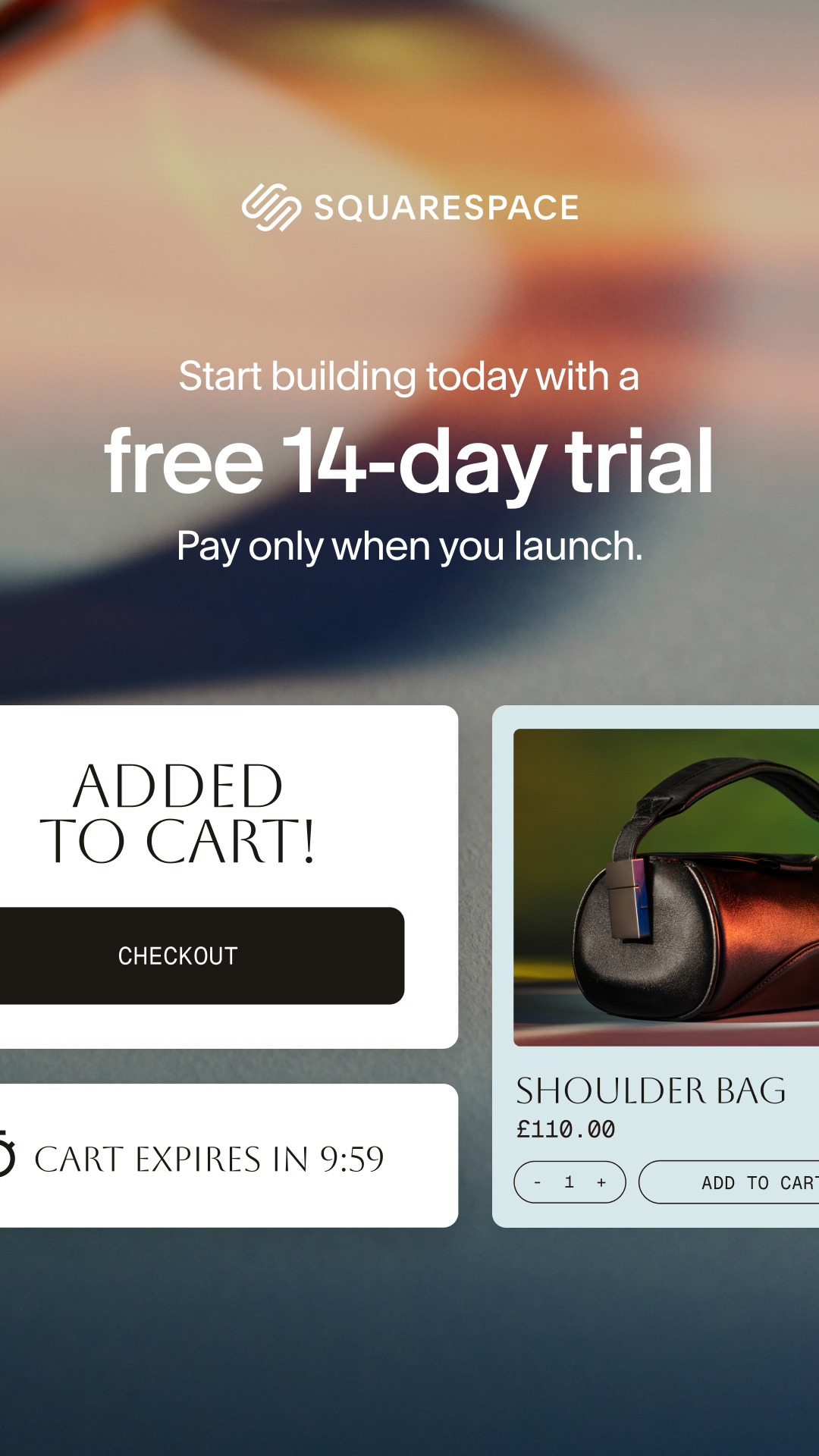 Squarespace Facebook ad