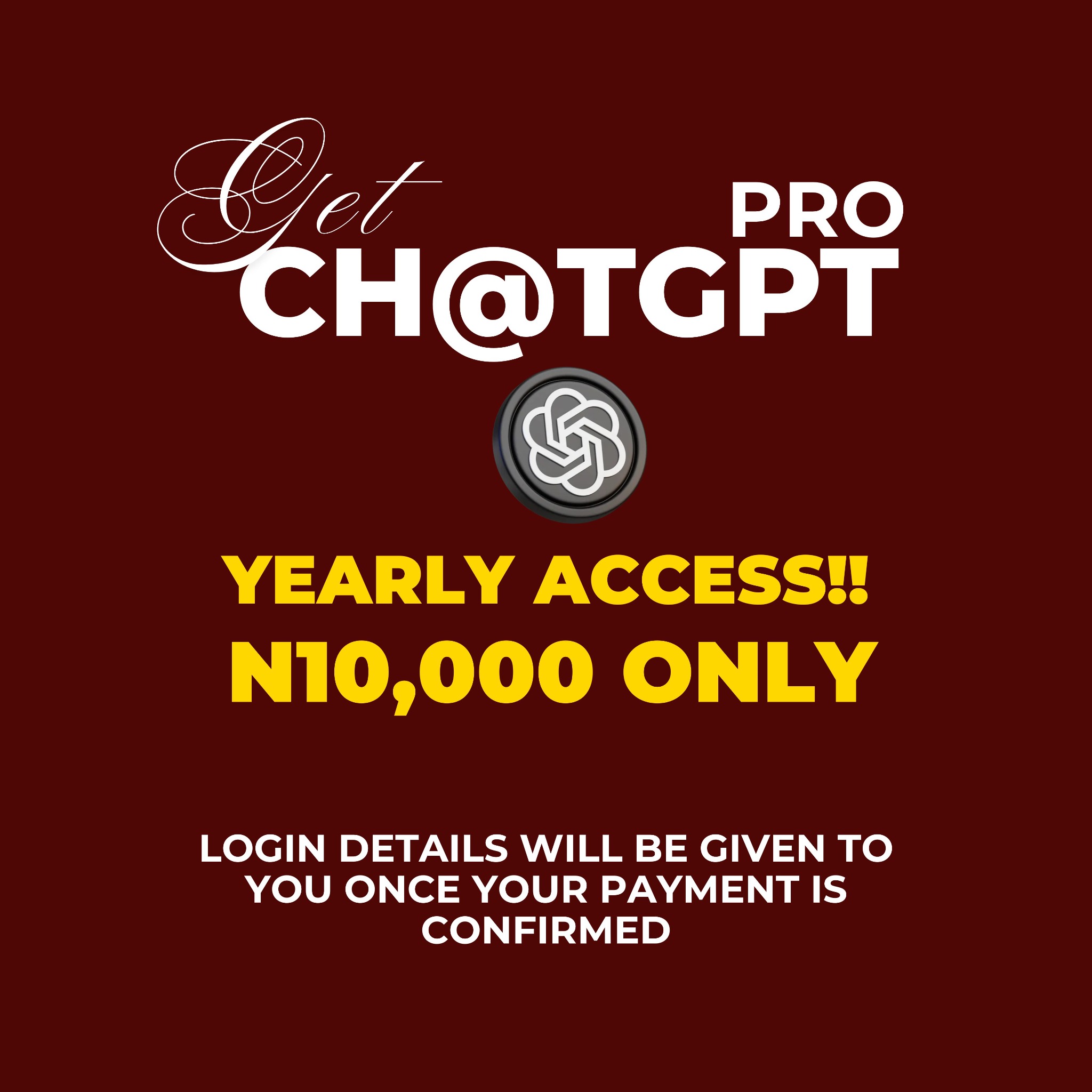 Coach Peace Facebook ad: DON'T SUBSCRIBE YOUR Ch@tGPT APP FOR THE NEXT 12 MONTHS…