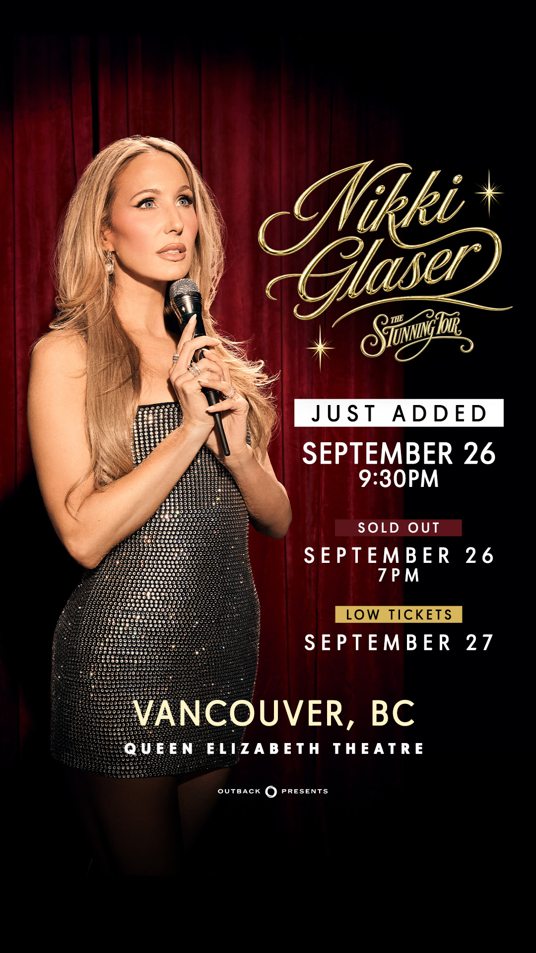 Nikki Glaser Facebook ad: Nikki Glaser • Vancouver