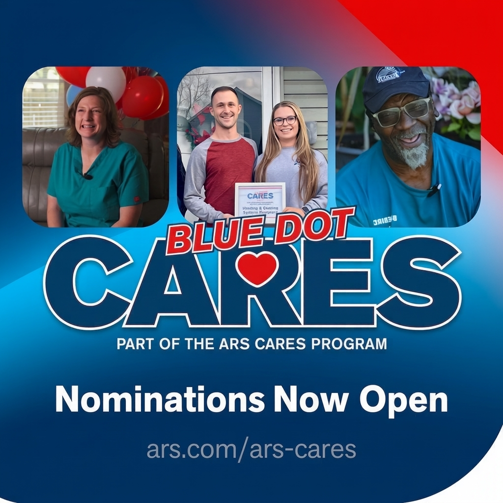 Blue Dot Facebook ad: Nominate Someone in Need of Home Comfort