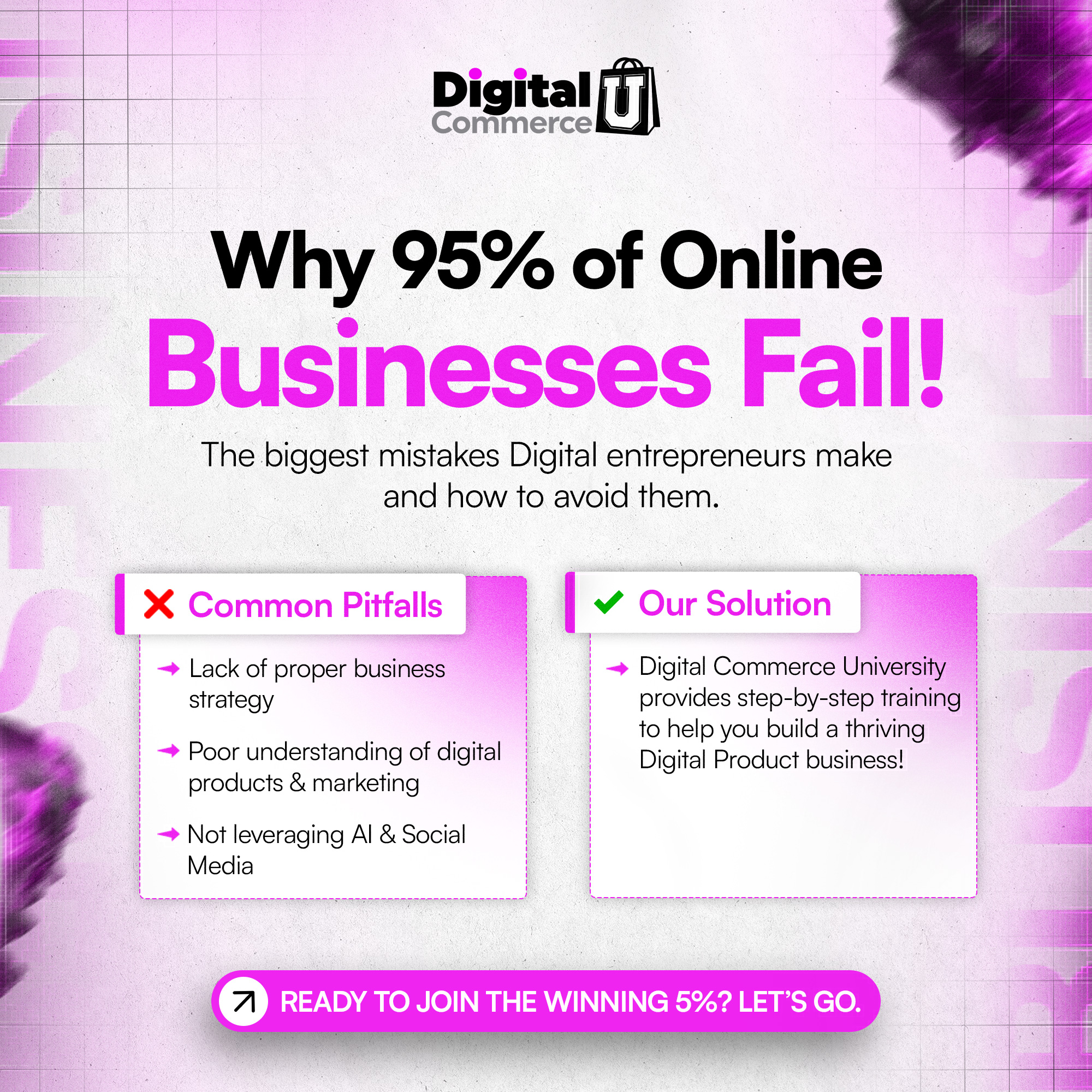 Digital Commerce University Facebook ad