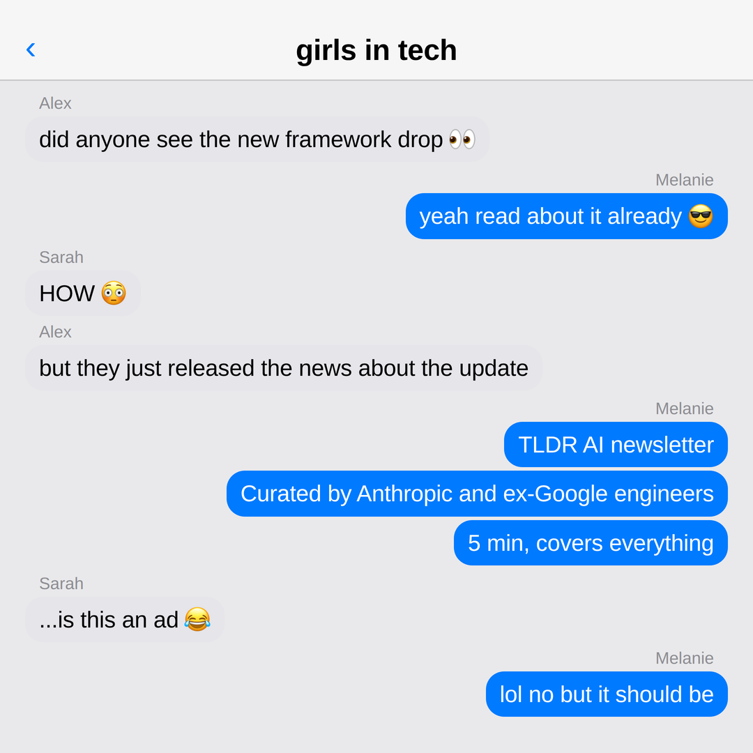TLDR Newsletter Facebook ad