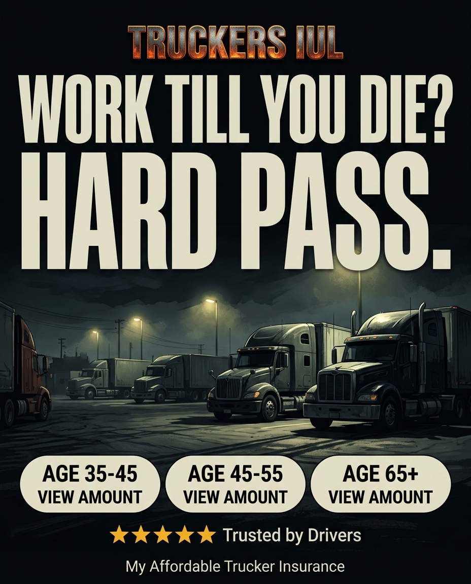 My Affordable Trucker Insurance Facebook ad
