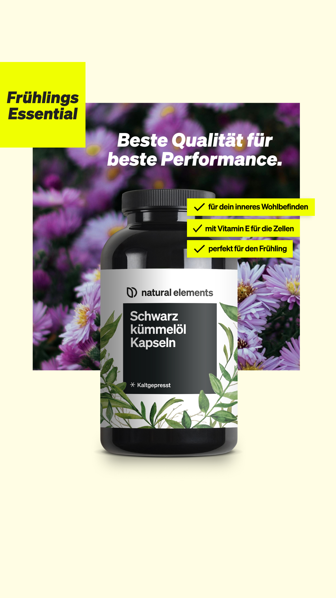 natural elements Facebook ad