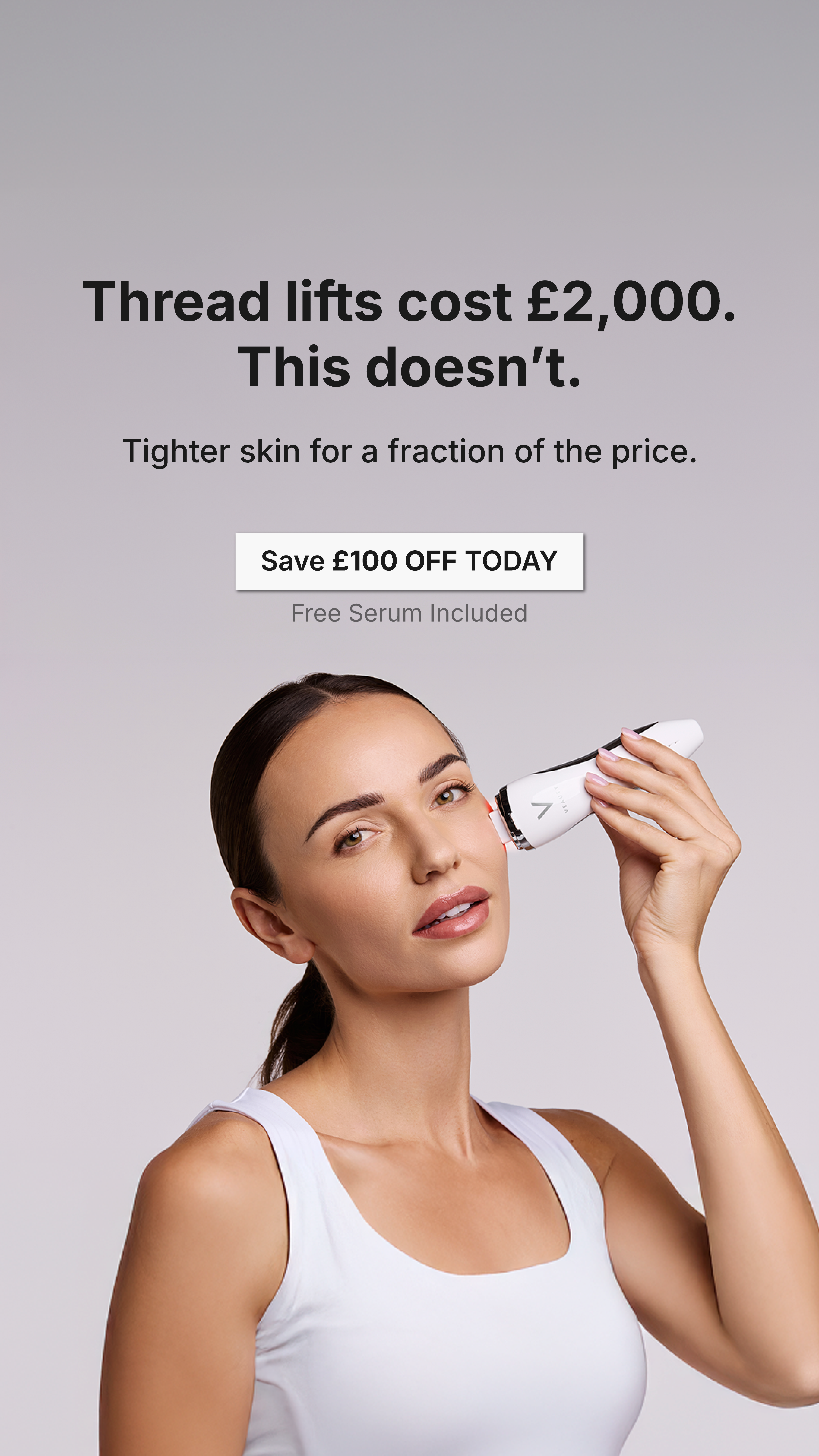 Veauty Facebook ad