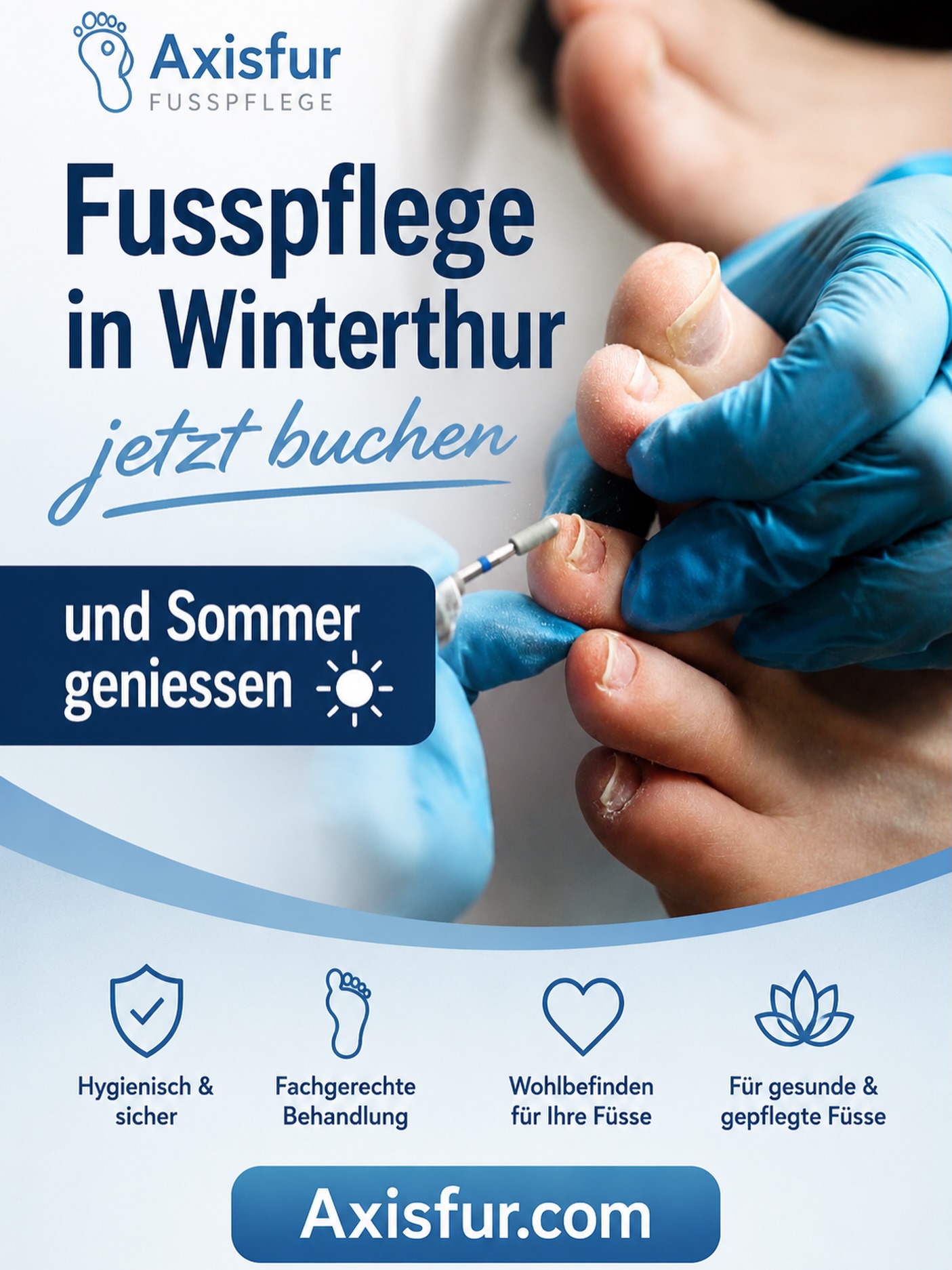 fusspflege_axisfur Facebook ad from May 10, 2026