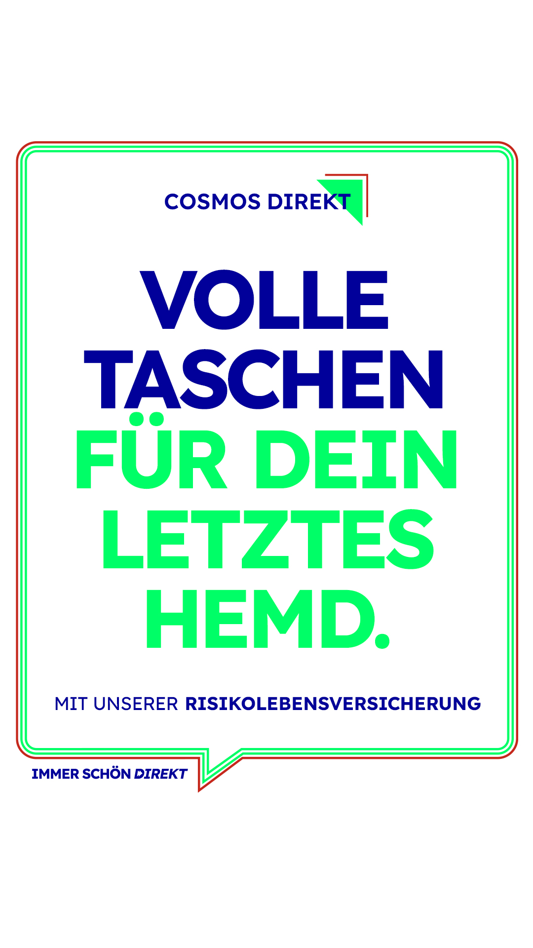 CosmosDirekt Facebook ad from Jun 1, 2026