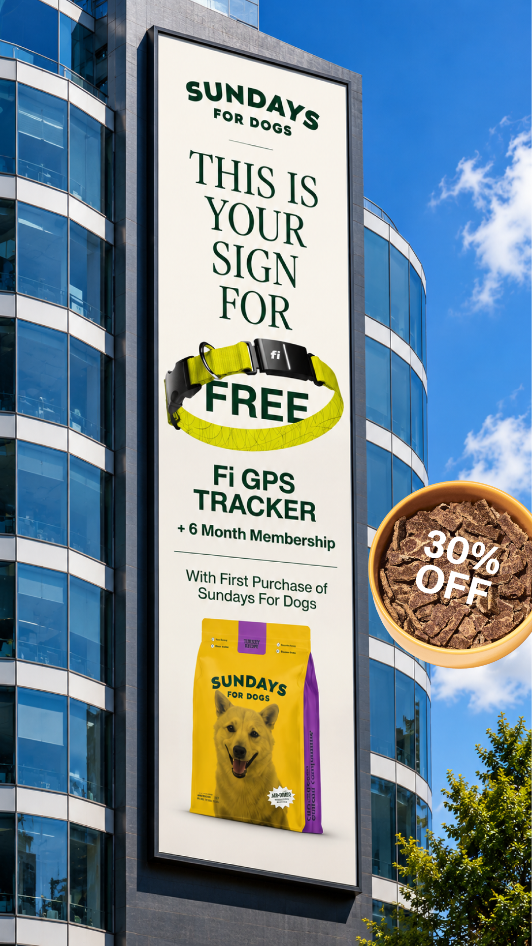 Sundays Facebook ad