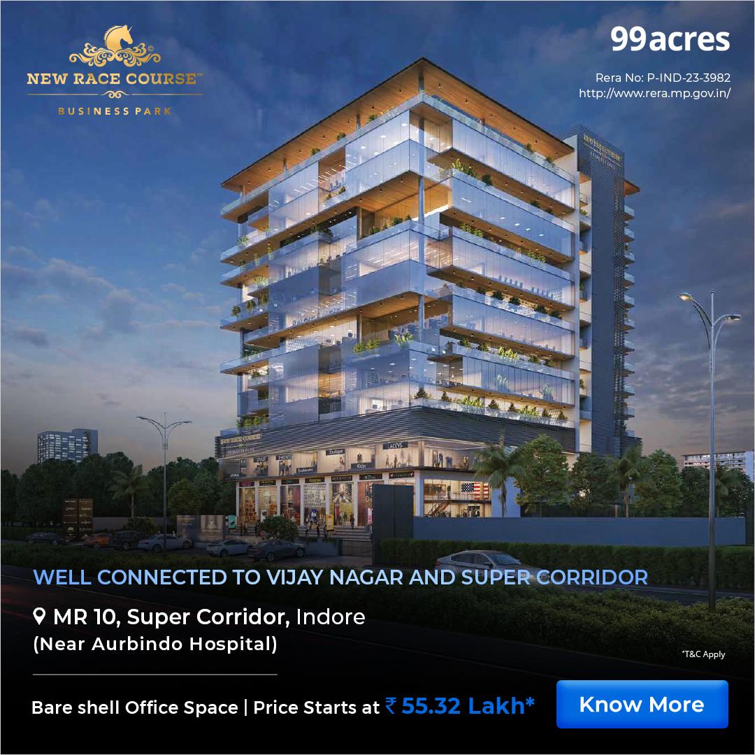 99acres Commercial Property Services. Facebook ad