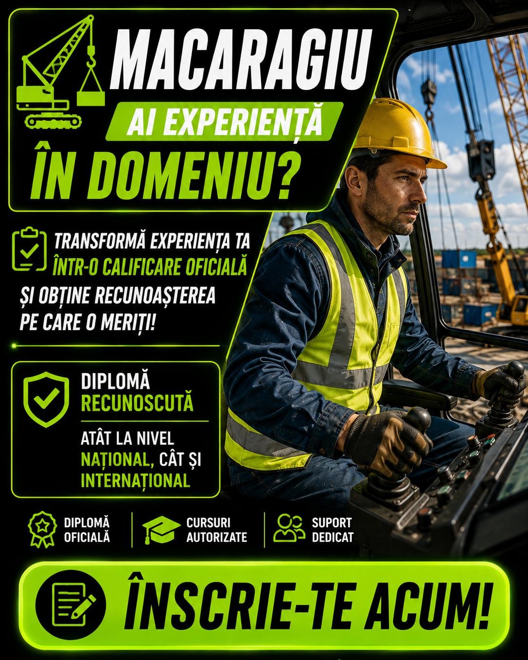 Scoala de Meserii - Cursuri Calificare Facebook ad: Califică-te rapid cu Scoala de Meserii Educatio!
