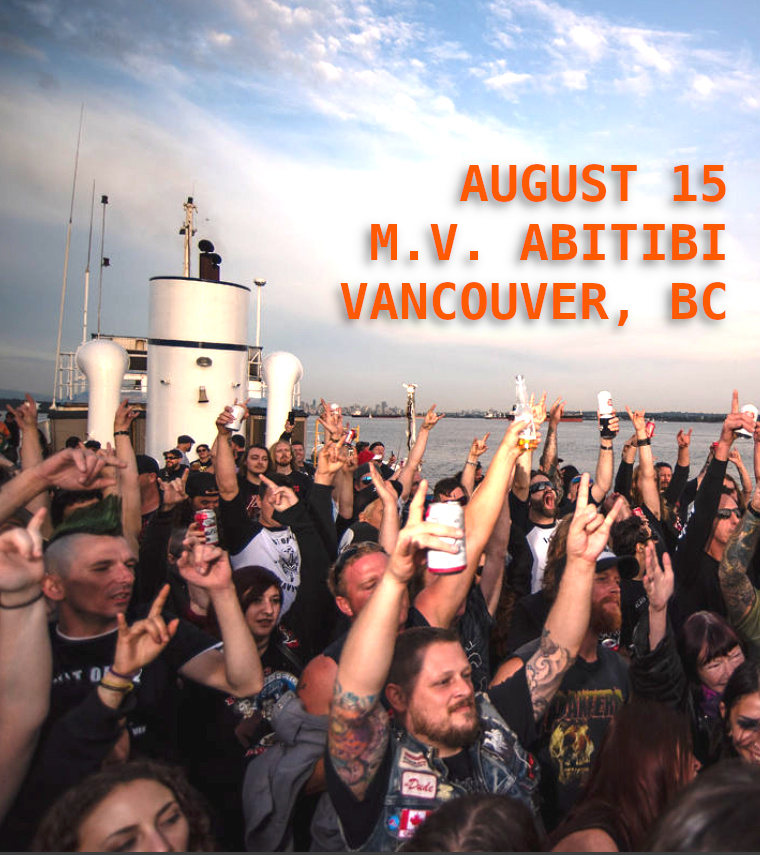 The Invisible Orange Facebook ad: The Vancouver Metal Cruise 2026