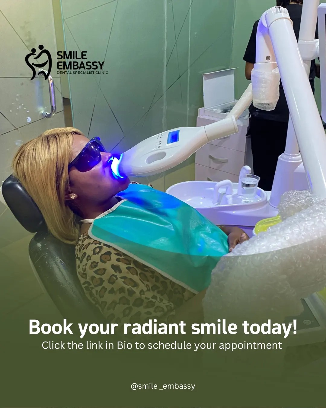 Smile Embassy Dental Specialist Clinic Facebook ad from Mar 14, 2025