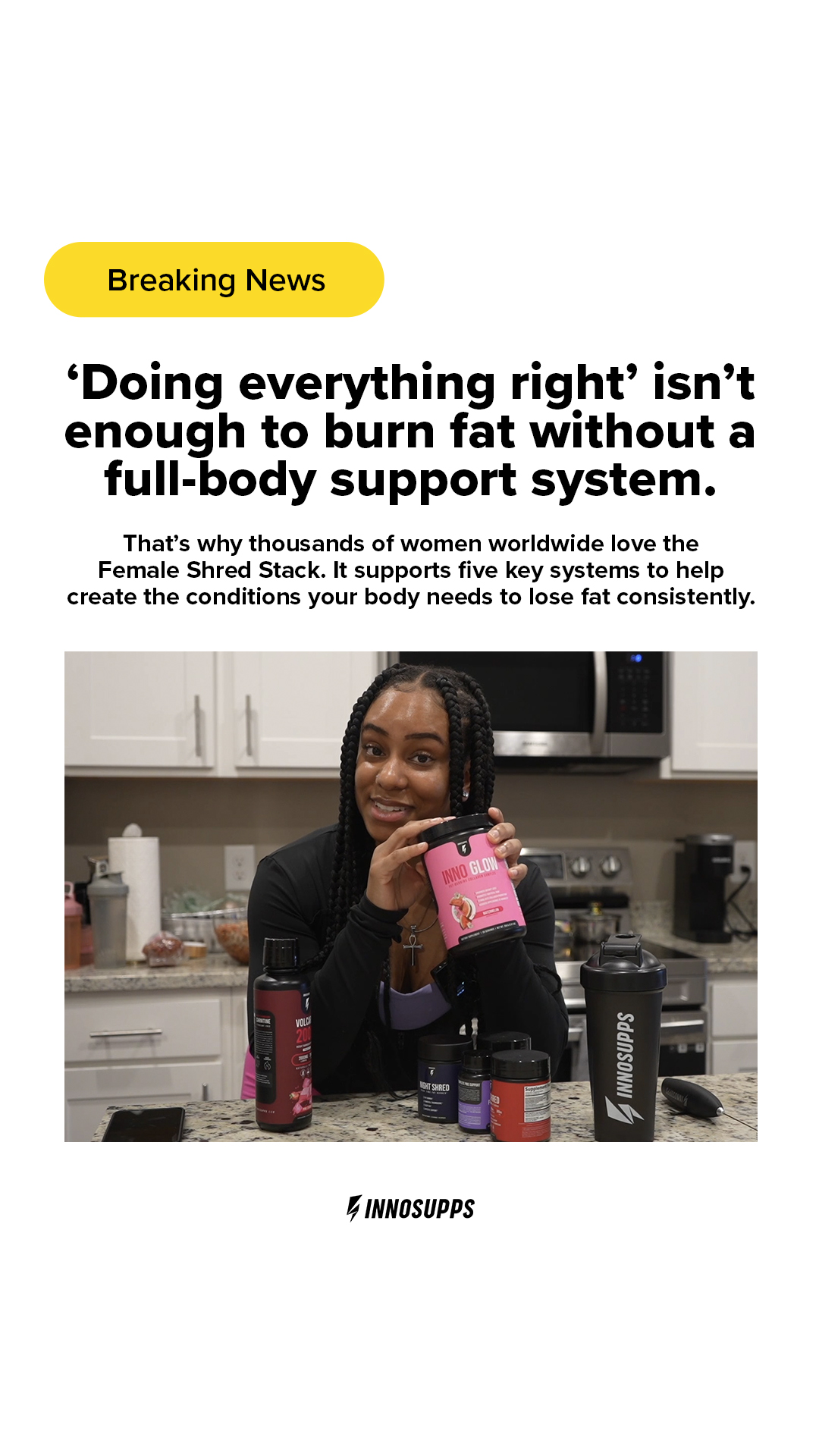 Inno Supps Facebook ad