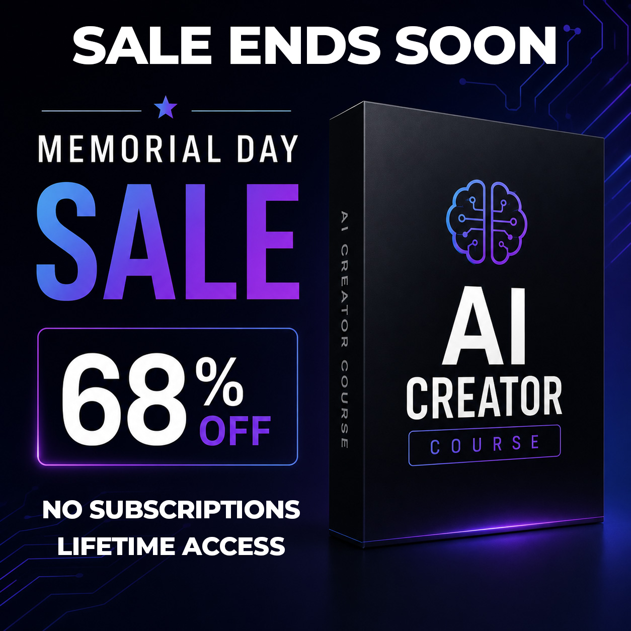 Content Creator.com Facebook ad