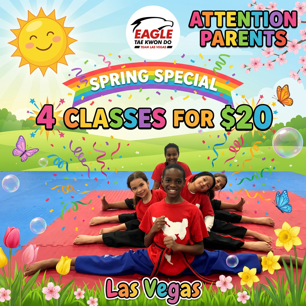 Eagle Taekwondo Las Vegas - Tropicana Facebook ad from Mar 11, 2026