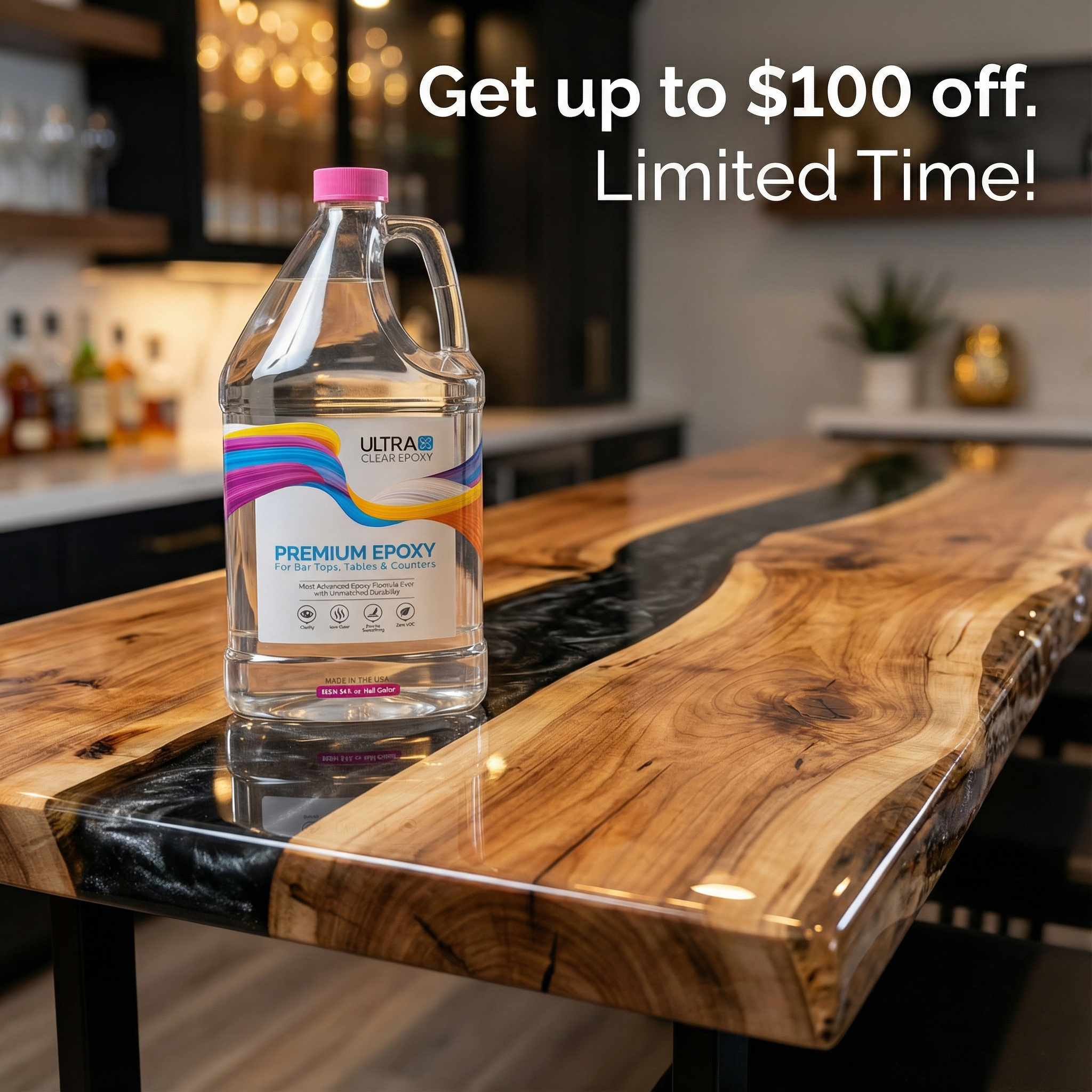 UltraClear Epoxy Facebook ad