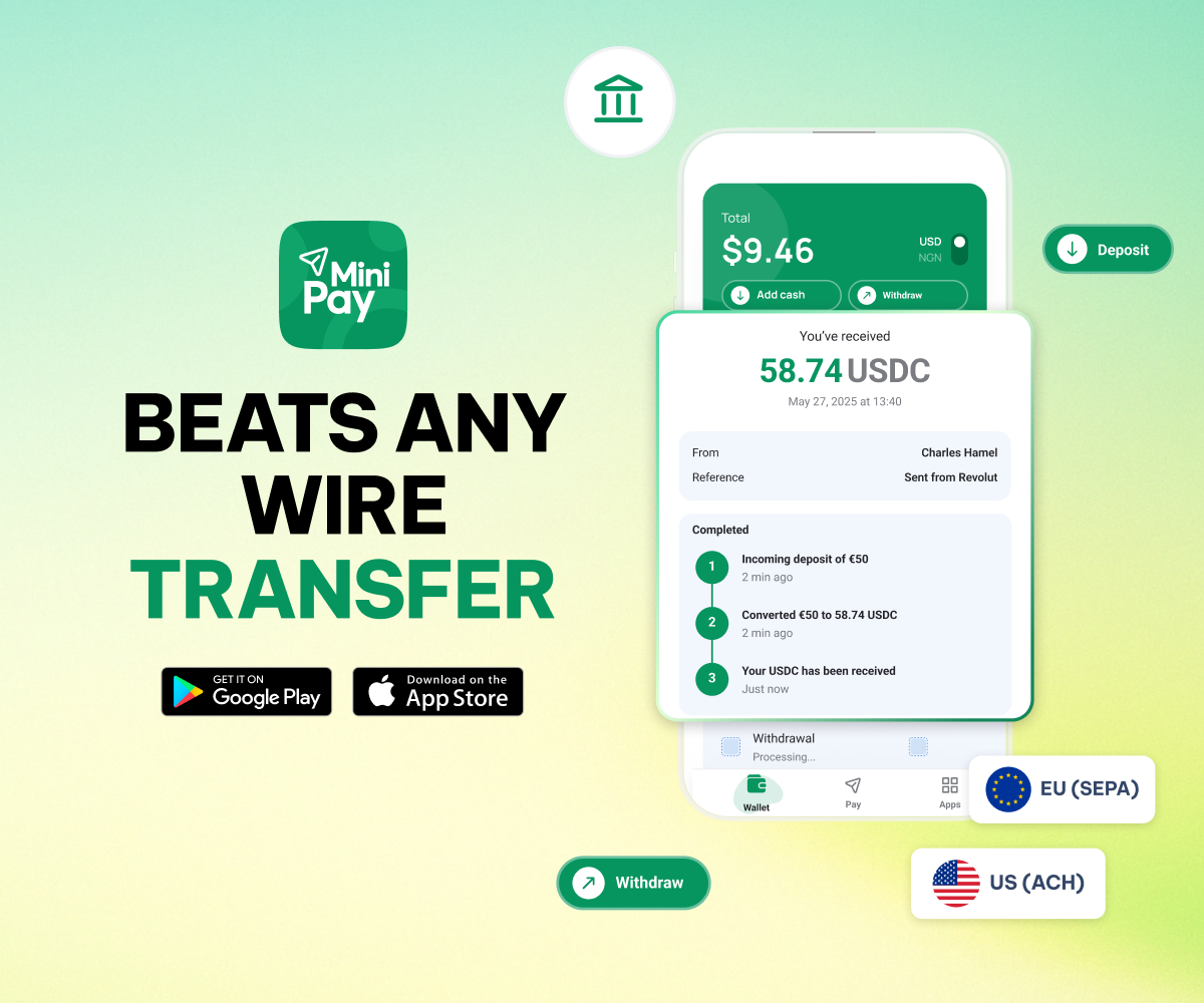 MiniPay Facebook ad