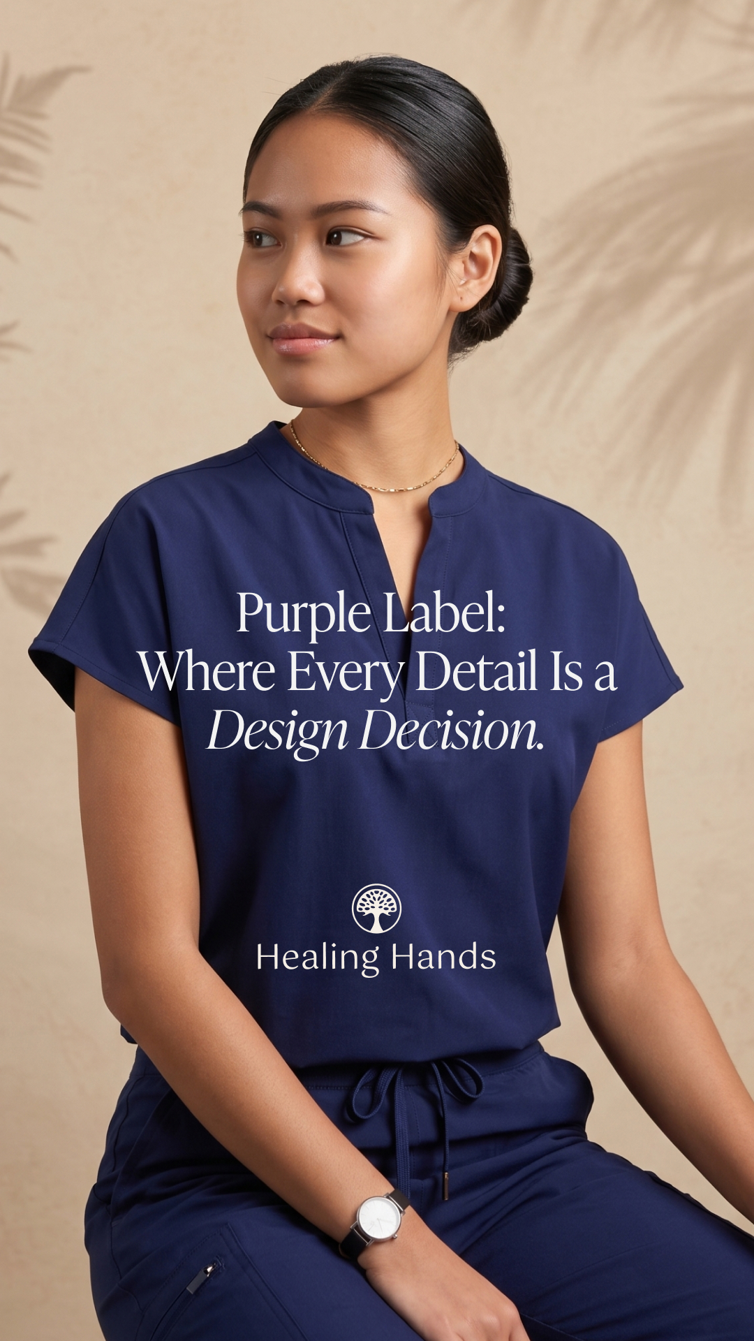 Healing Hands Scrubs Facebook ad