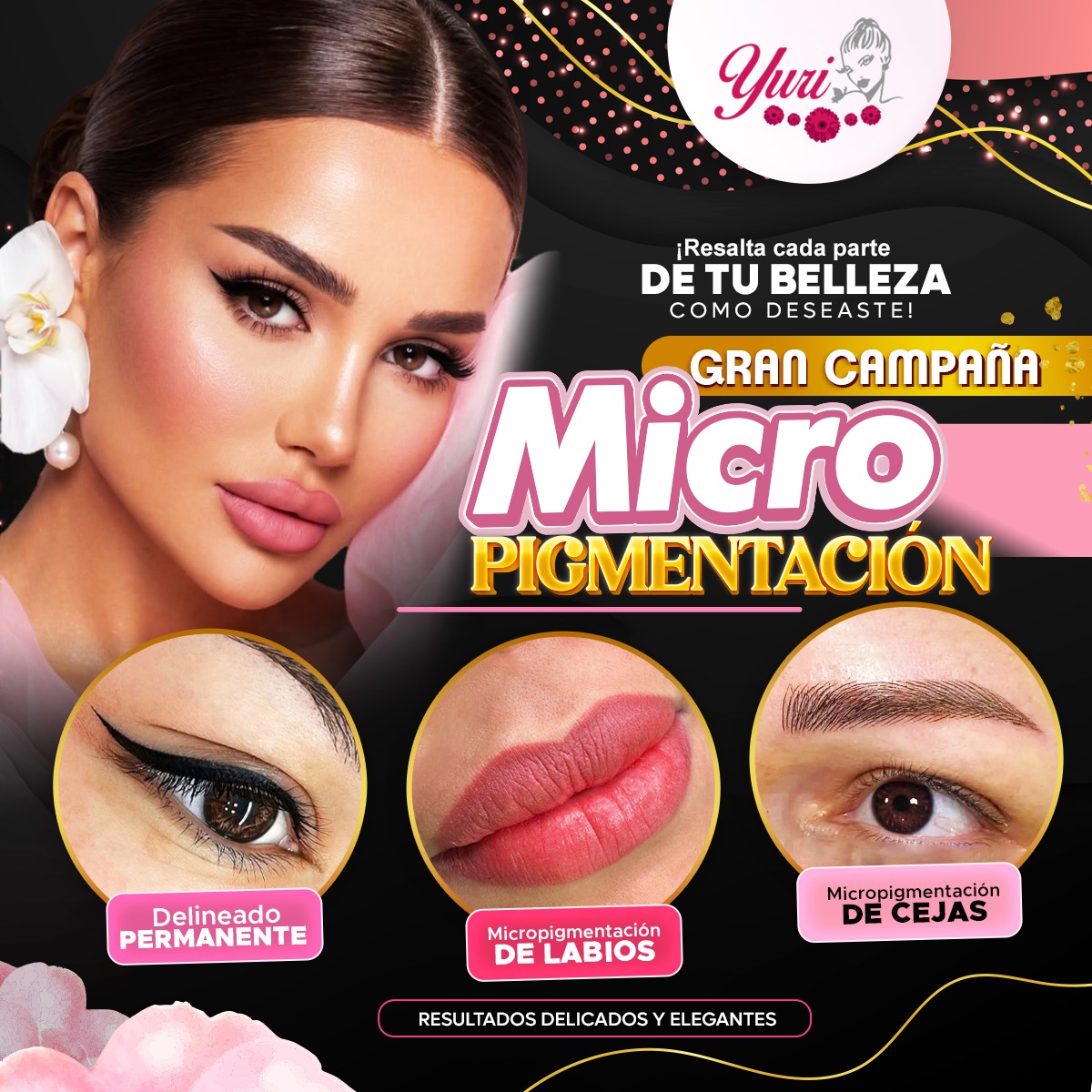 Yuri Salón Spa Facebook ad: Chatea con nosotros