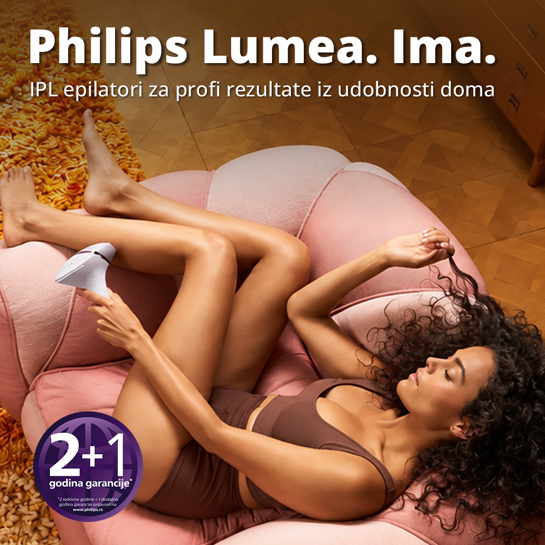Ananas.rs Facebook ad: Pogledaj sve modele Philips Lumea epilatora.