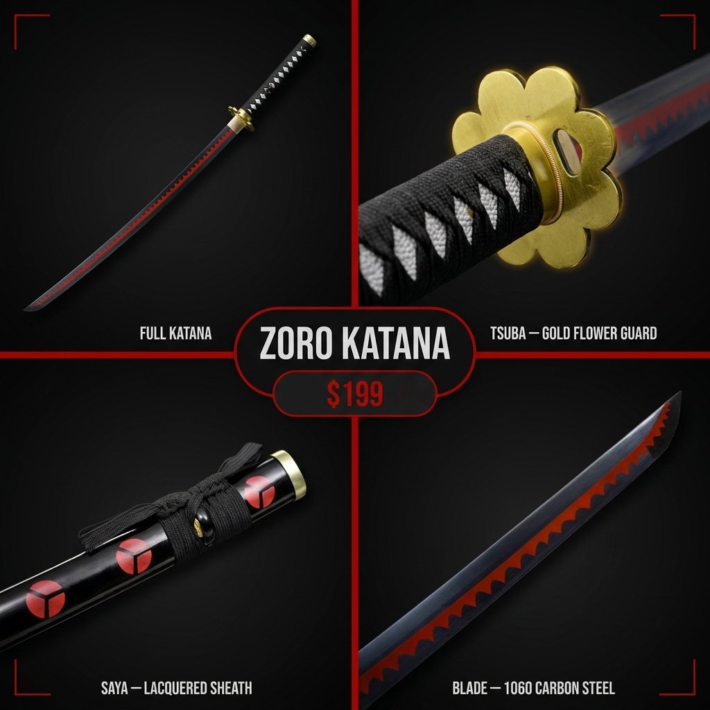 Katana Sword Facebook ad